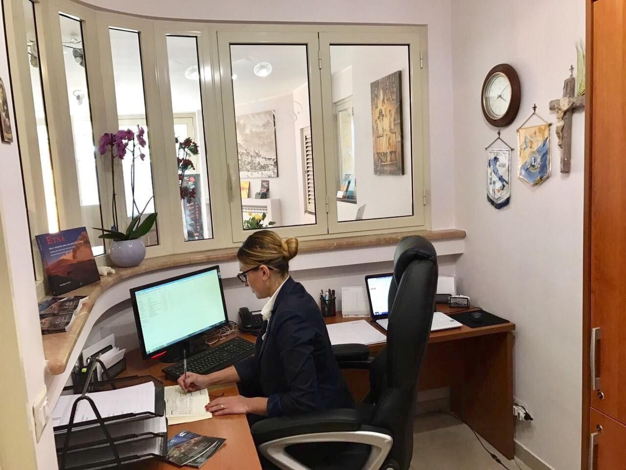 Mit Wasserblick-Inside