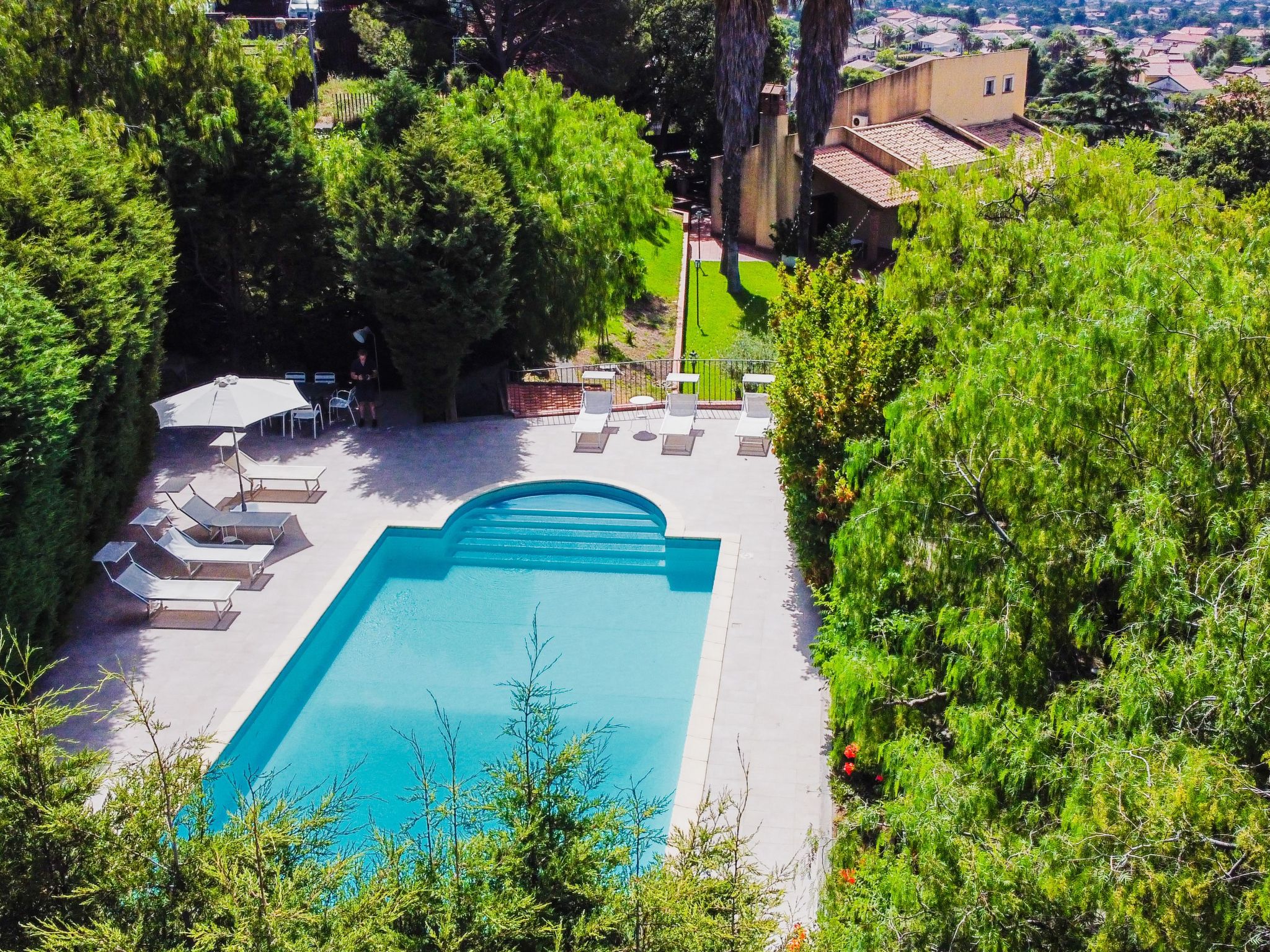 Für 11 Personen in Pedara, Sizilien (Ostküste von Sizilien)