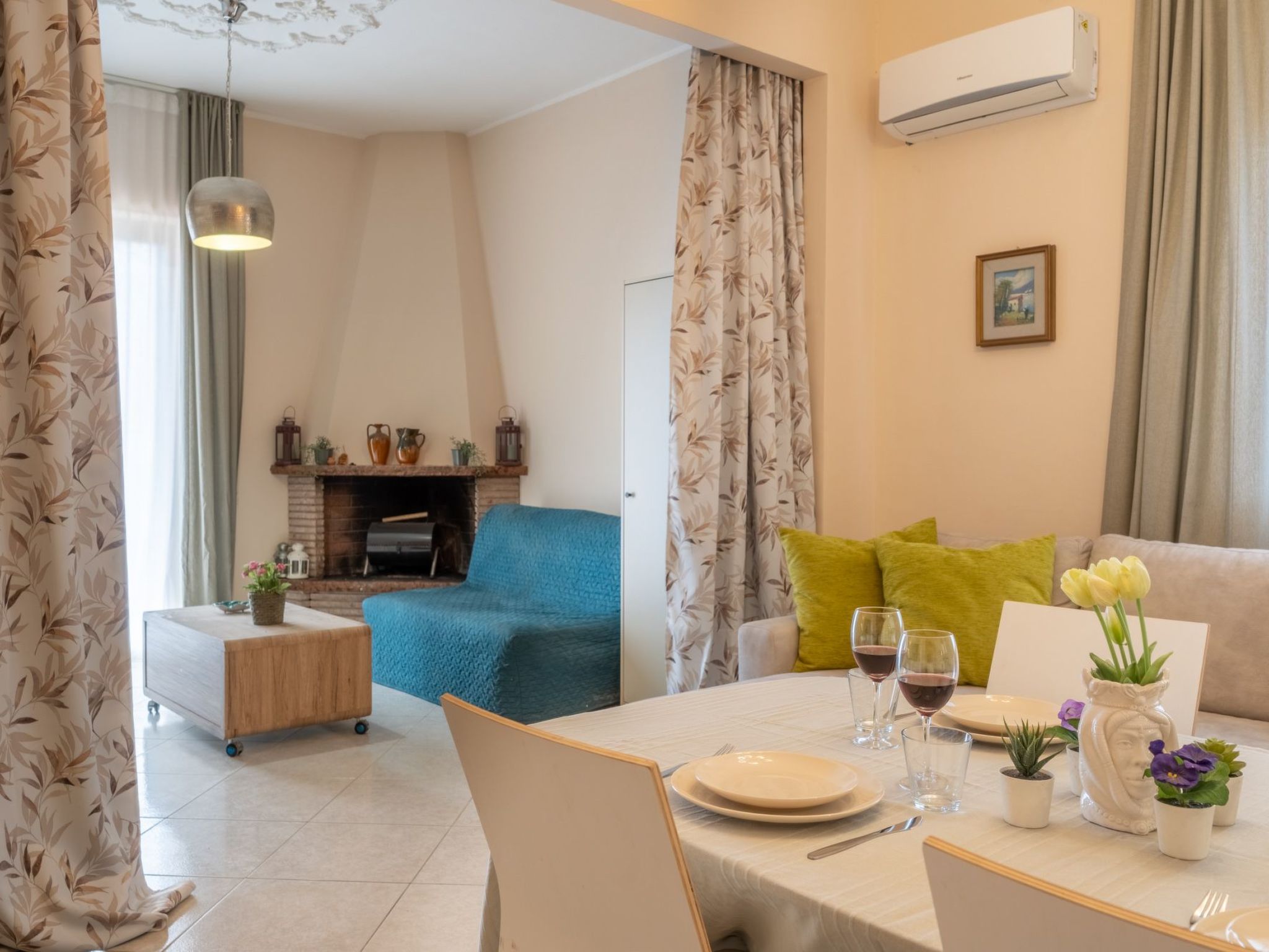 Zafferana's Pool Rückzugsort-Binnen