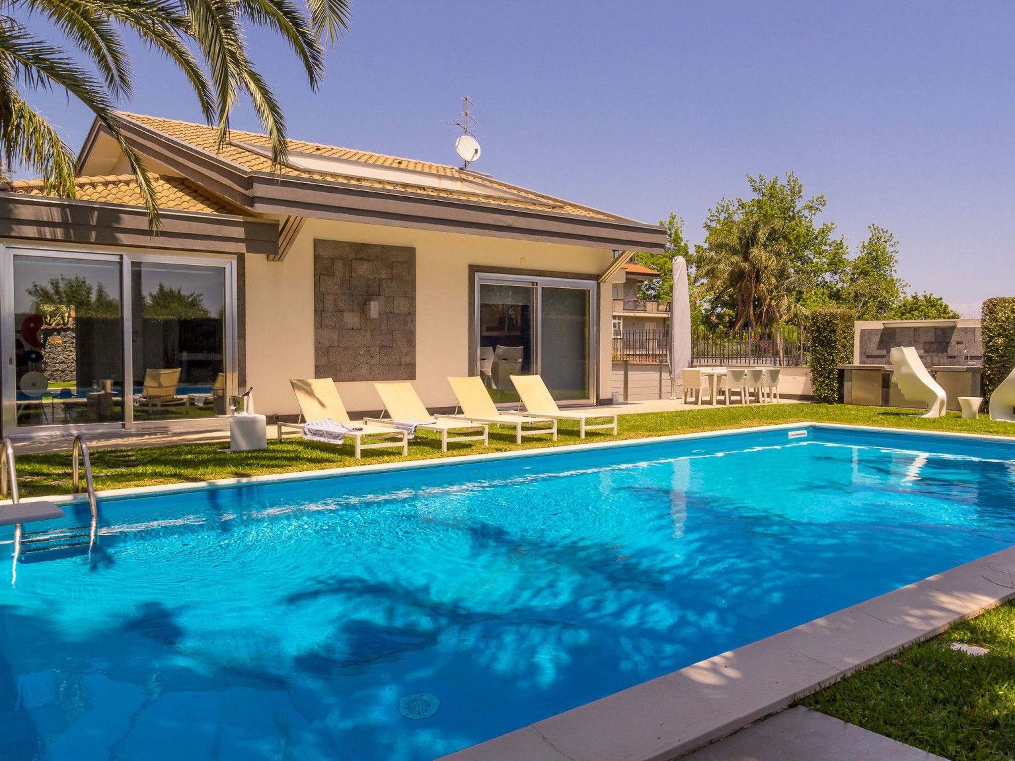 Vakantiehuis met privé zwembad in Mascali (Italië) voor 8 personen