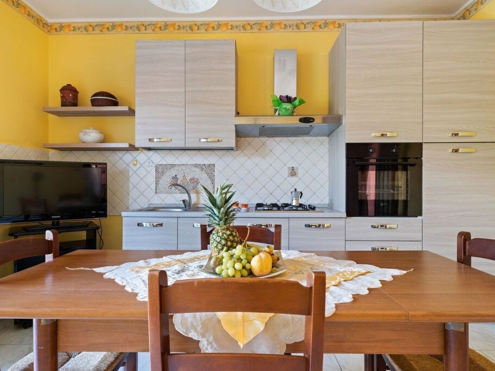 Ebene zwischen dem Ätna und dem Sizilianischen Meer