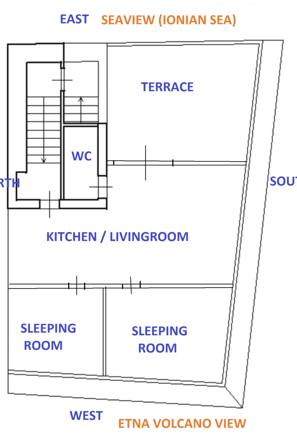 Wohnung 'Suite Panorama-Dedans