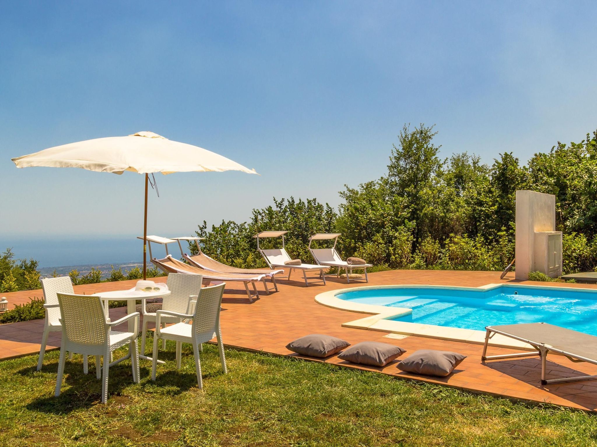 Vakantiehuis met privé zwembad in Mascali (Italië) voor 6 personen