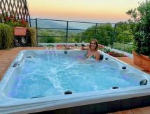 Cottage mit Whirlpool