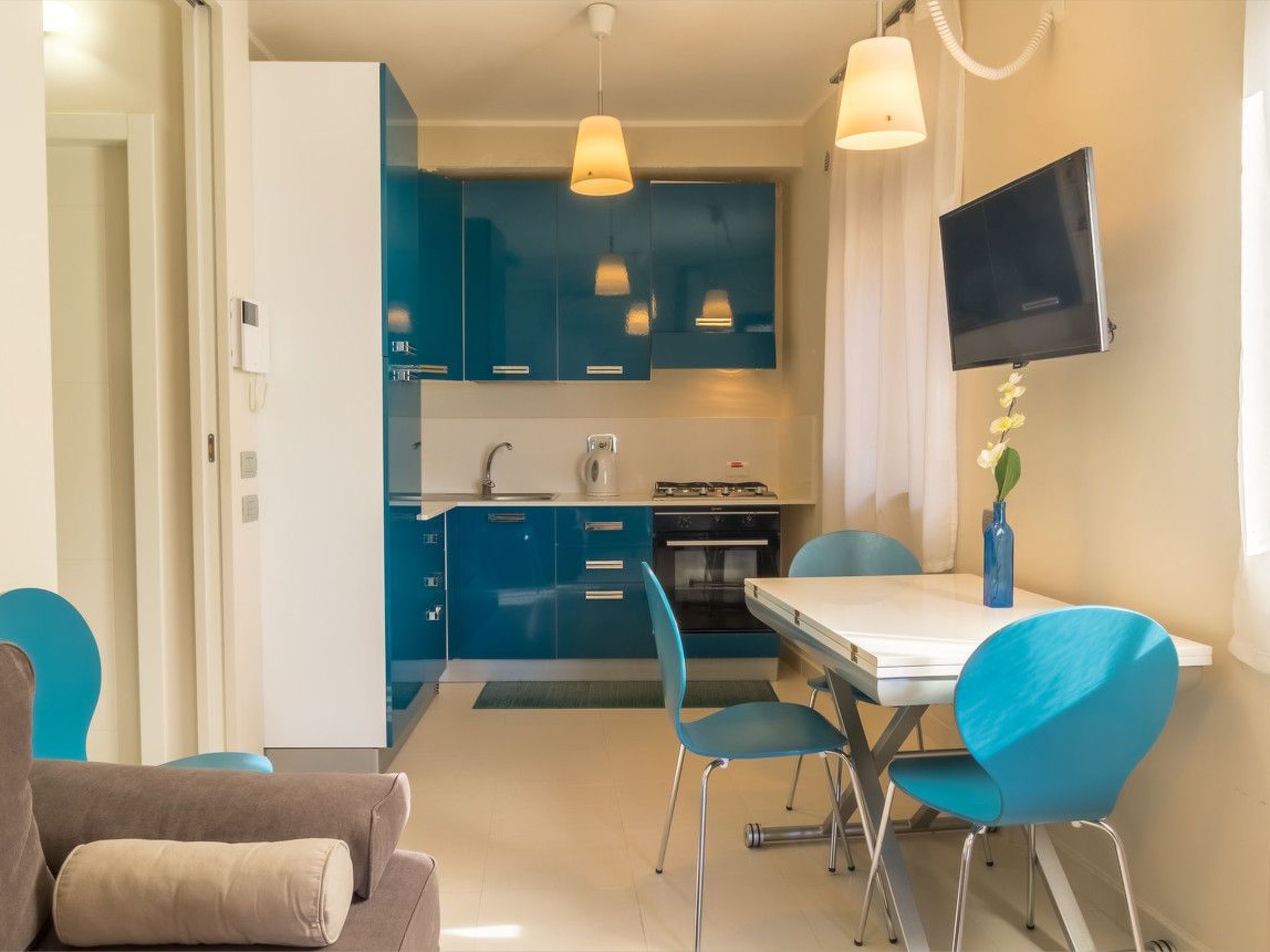 Wohnung in Taormina mit Terrasse-Dedans