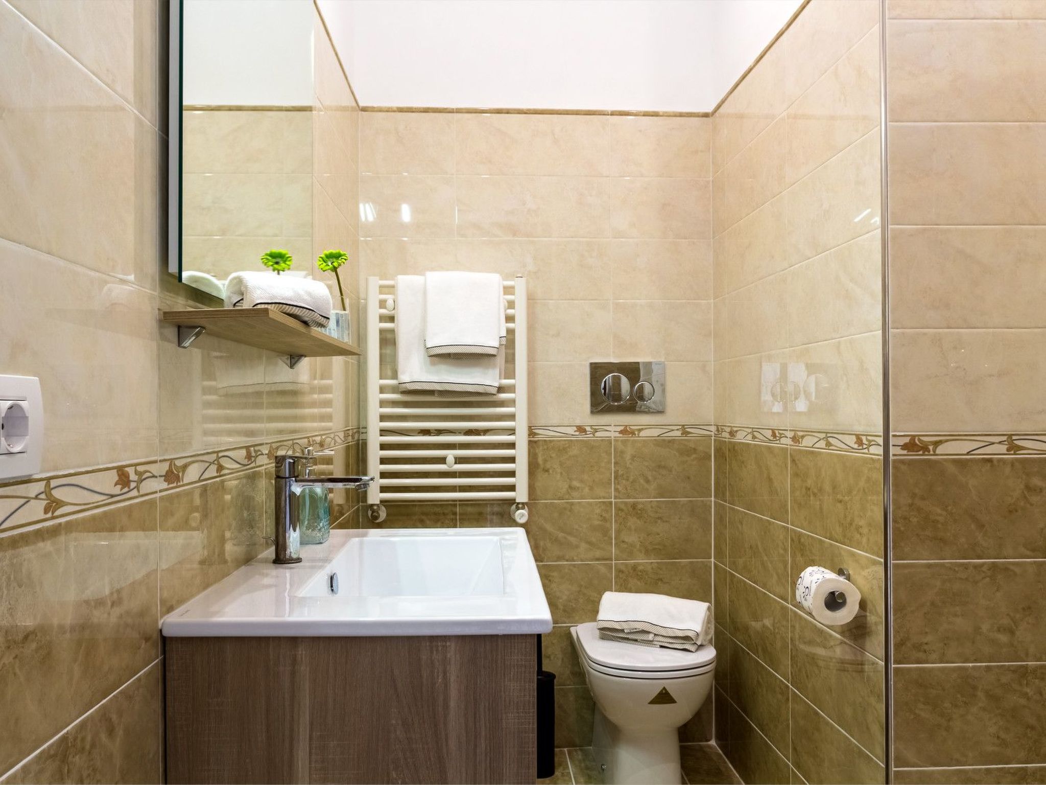 Das Haus des Großvaters in Taormina-Drinnen