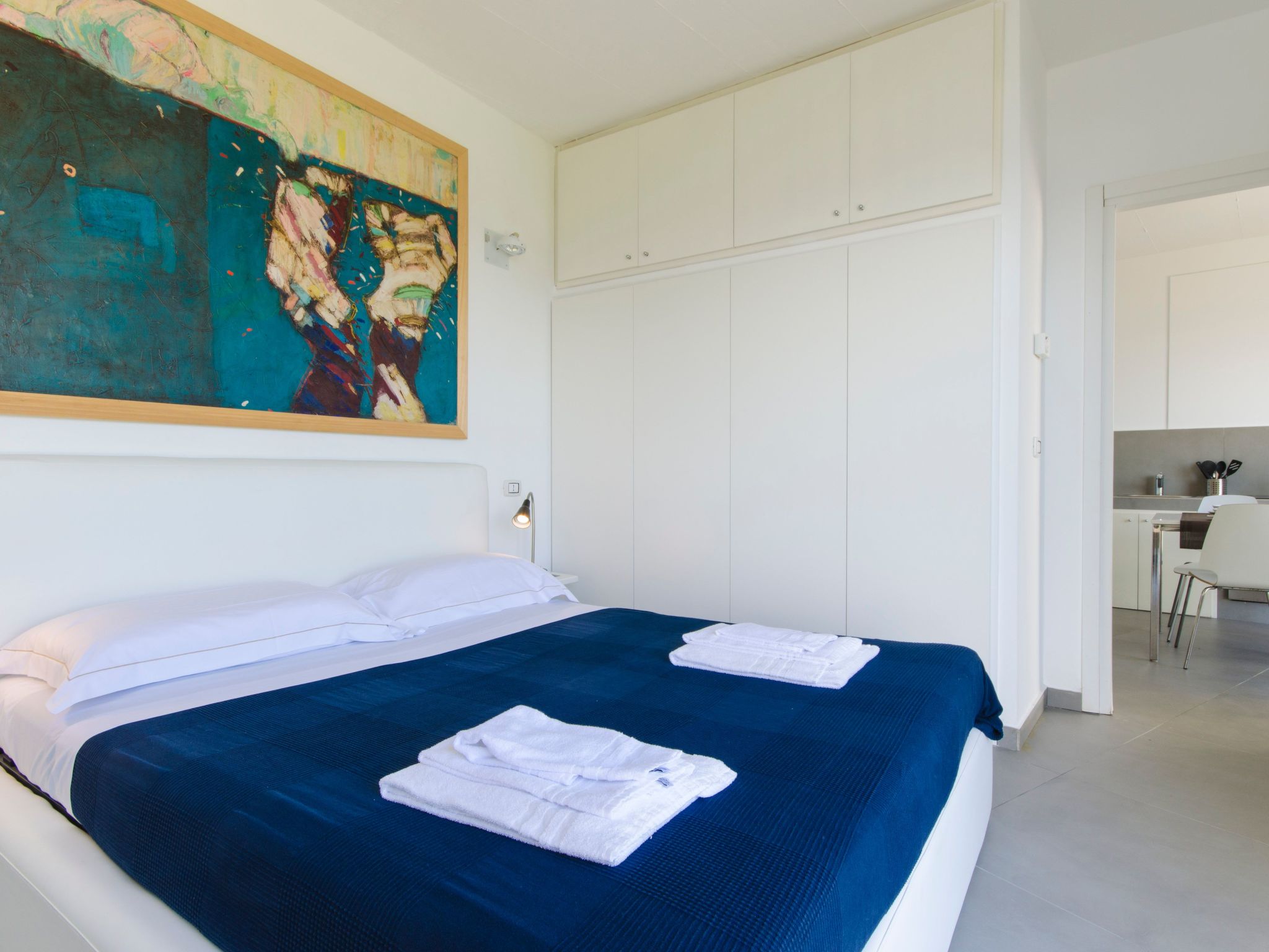 Wohnung mit Meerblick, Balkon und Pool-Inside