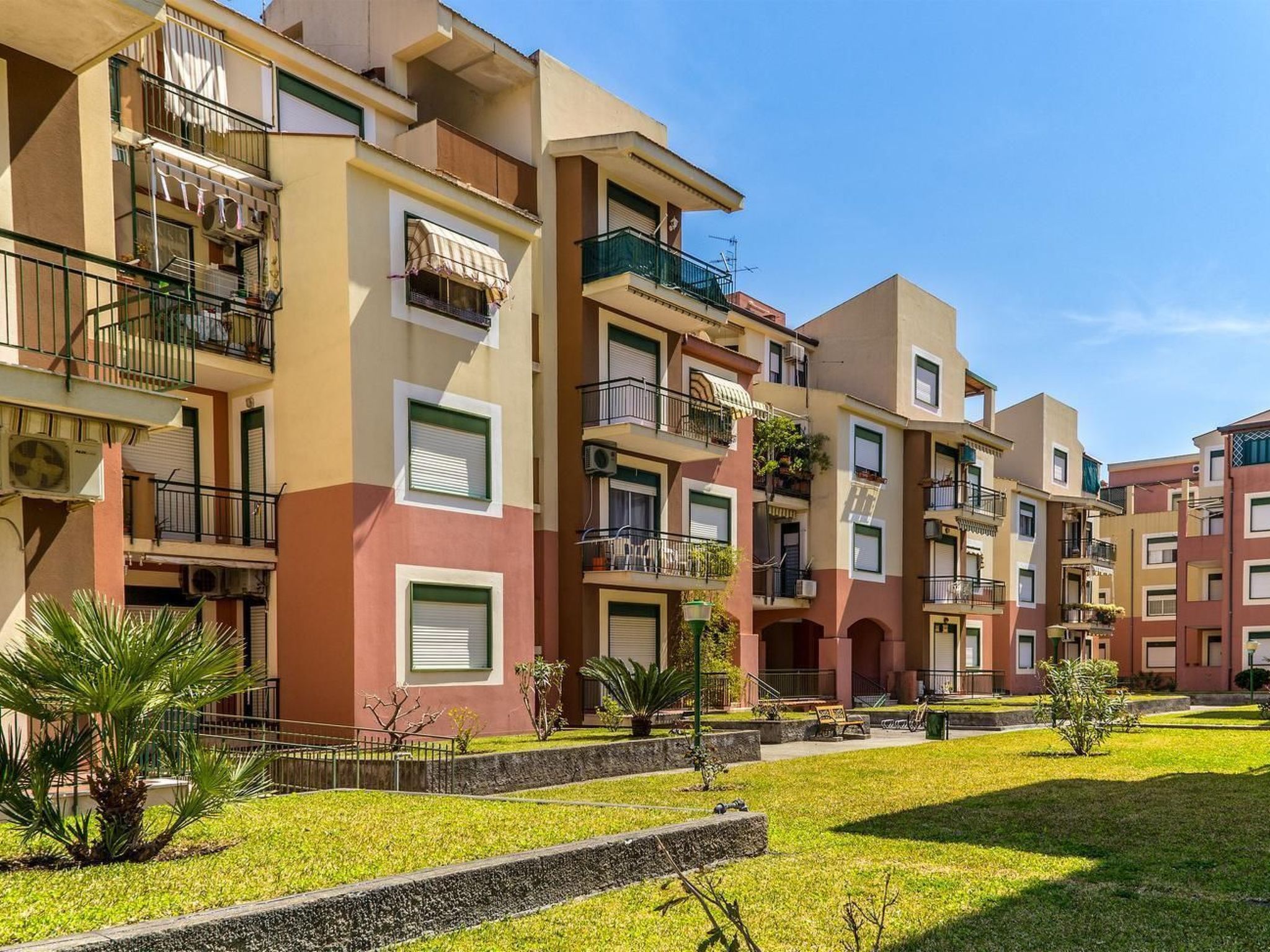 Wohnung in Naxos mit Großem Balkon-Binnen