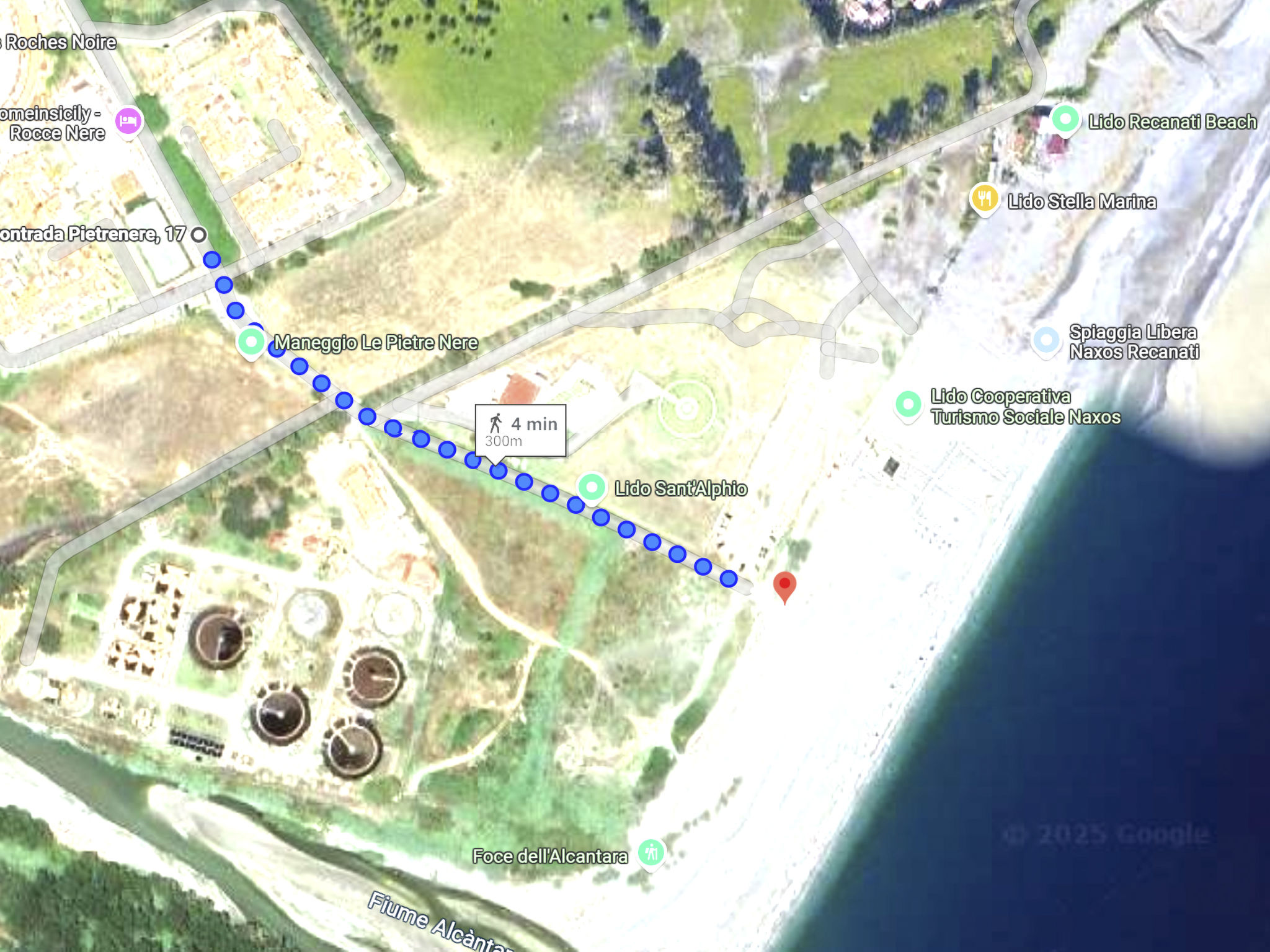 Calarosa"-Ferienwohnung am Strand-Binnen