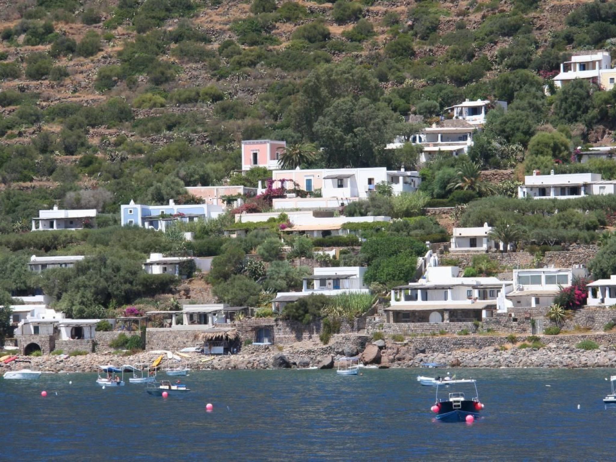 Landhaus mit Blick auf die Äolischen Inseln-Binnen