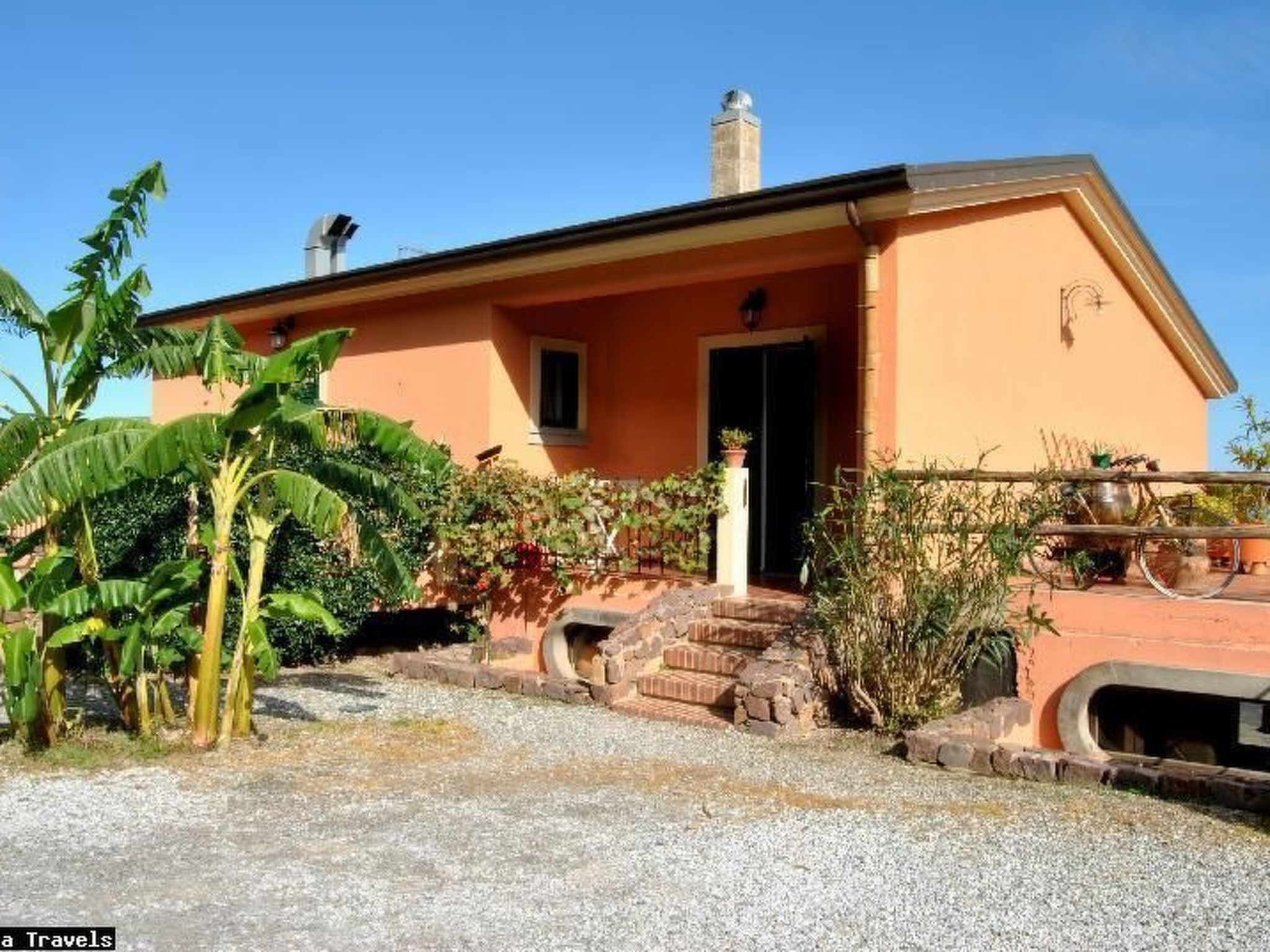 Die Villa Benincasa Wohnung mit Meerblick-Binnen