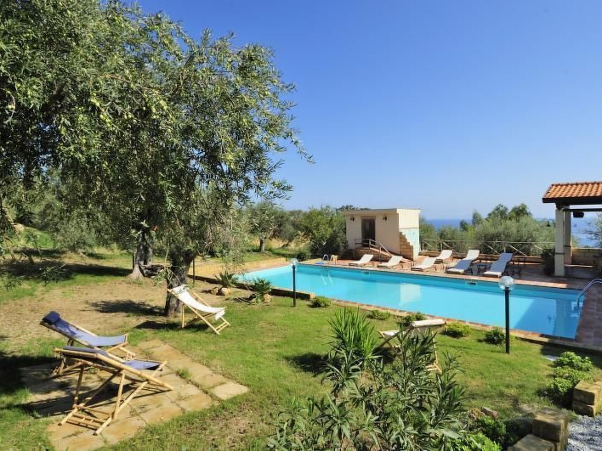 Wohnung in San Giorgio mit gemeinsamem Pool, Grill und Terrasse