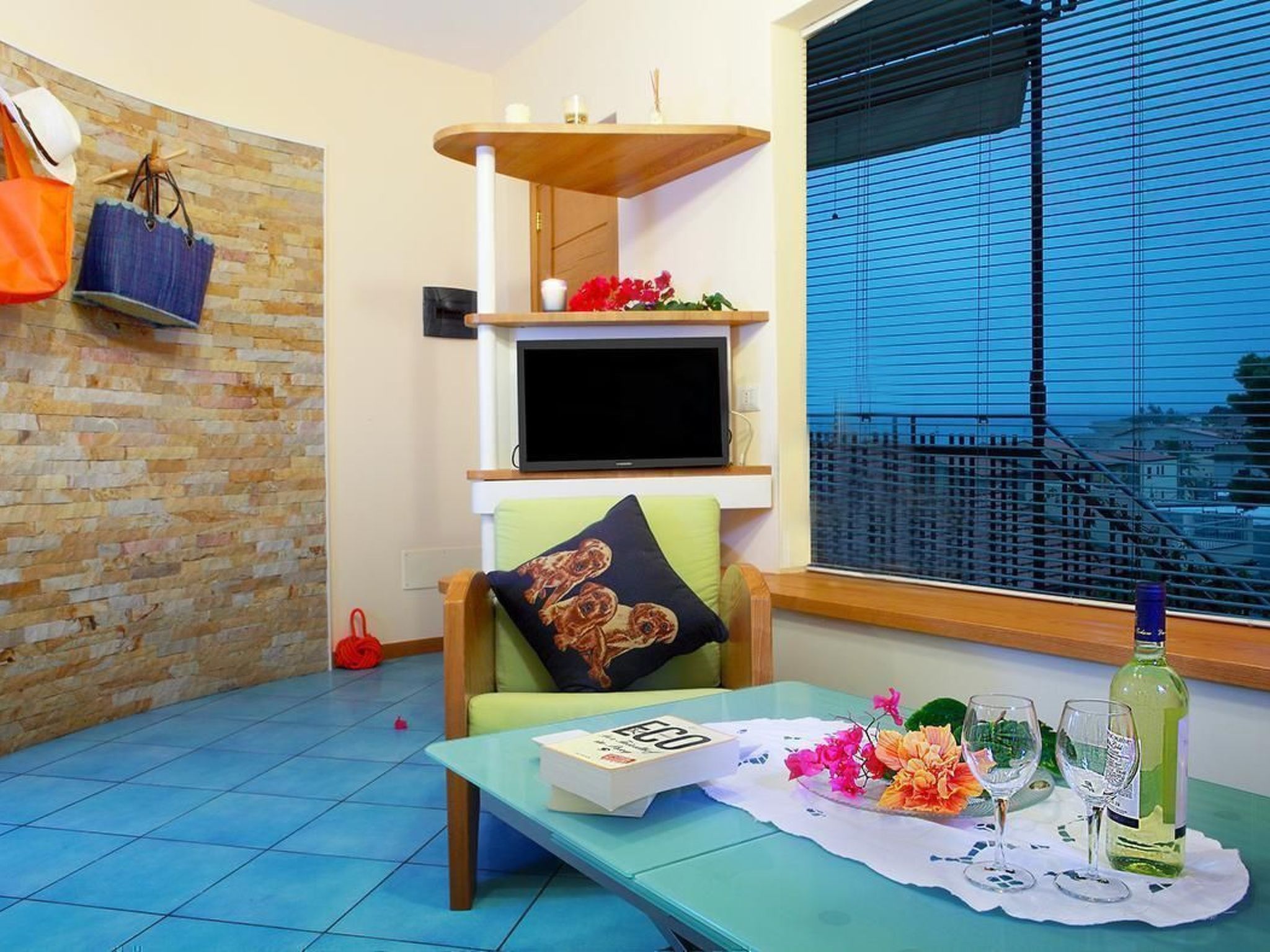 Luna rossa charmantes Haus-Binnen