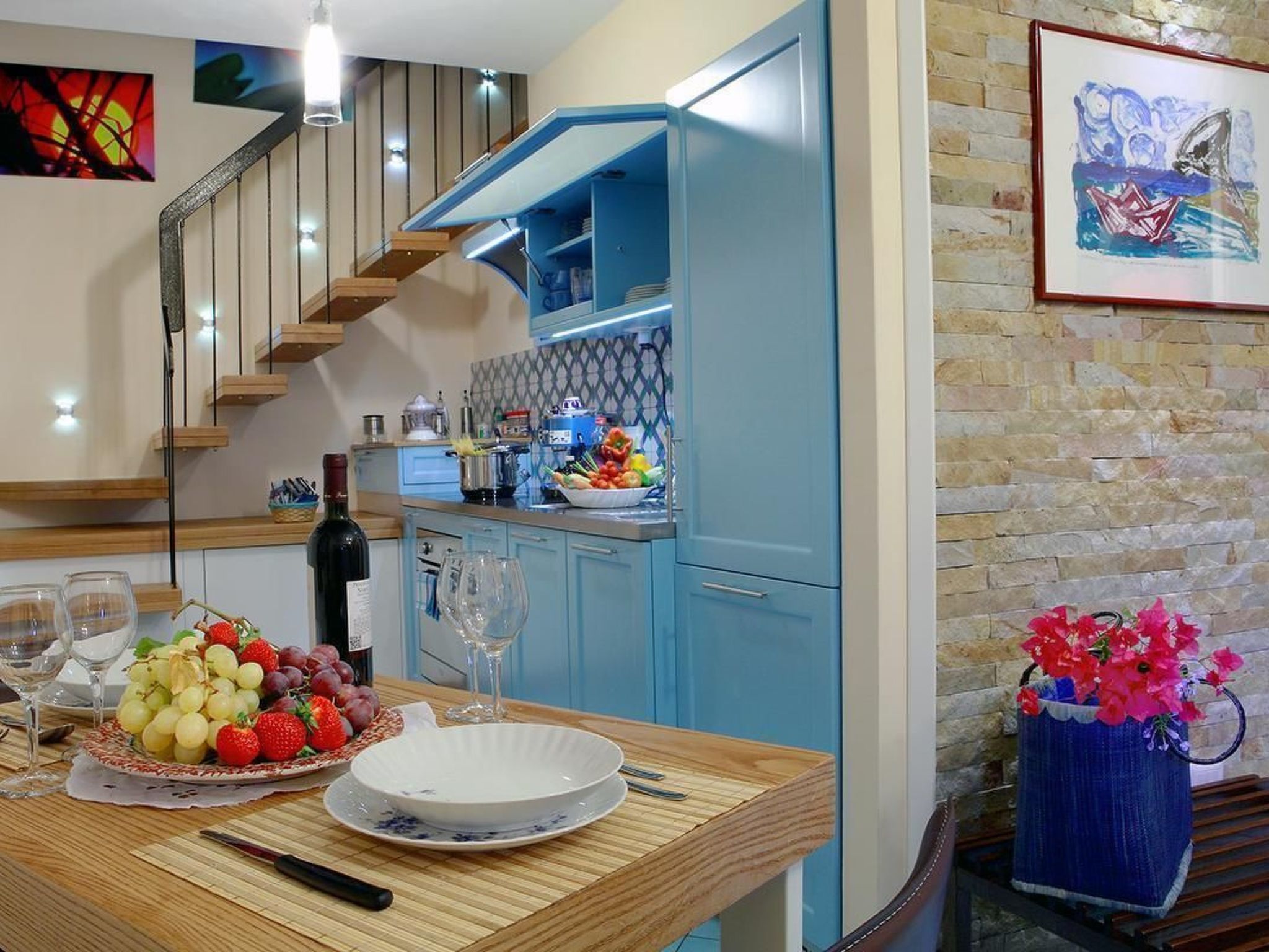 Luna rossa charmantes Haus-Binnen