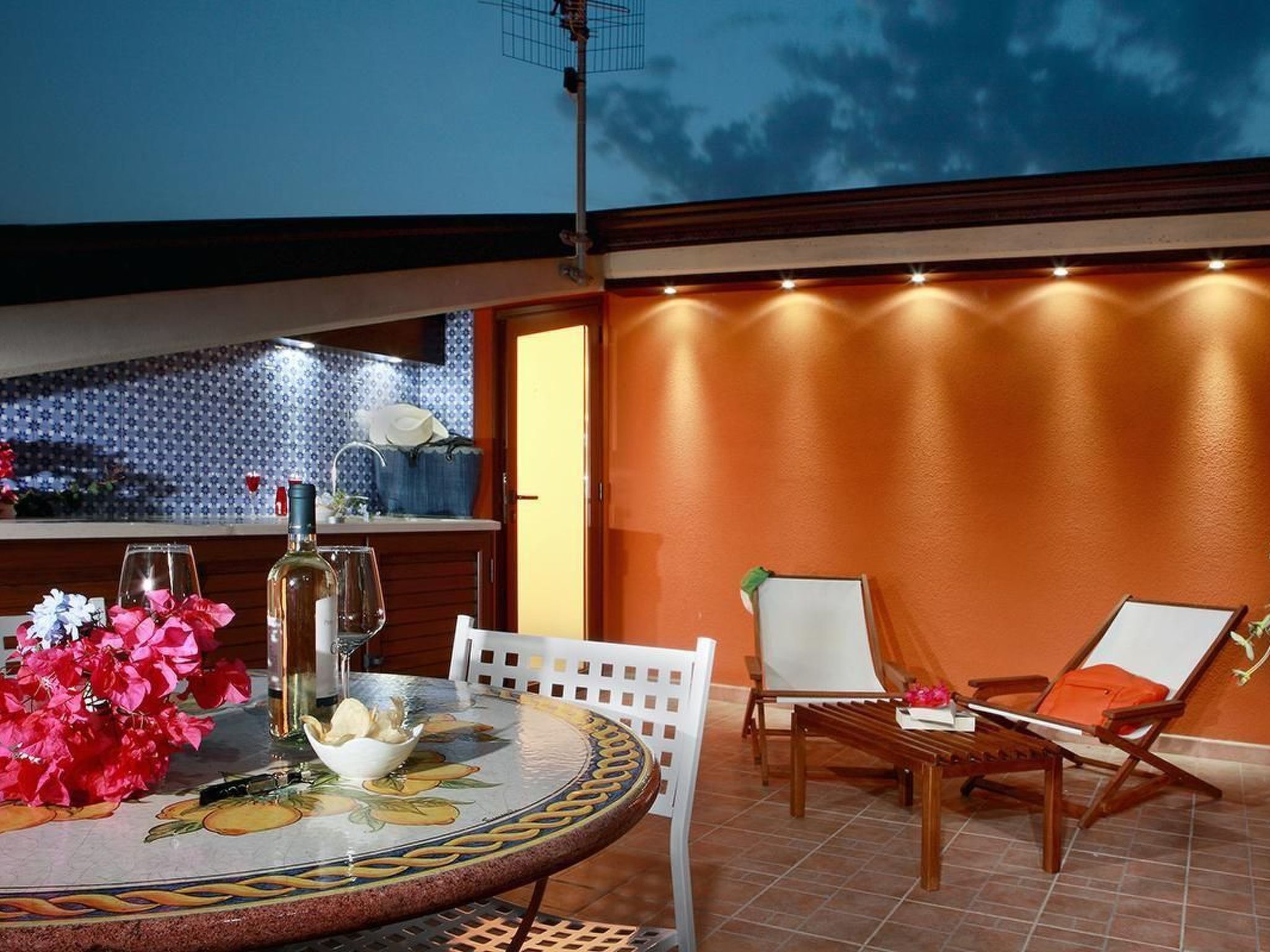 Luna rossa charmantes Haus-Binnen