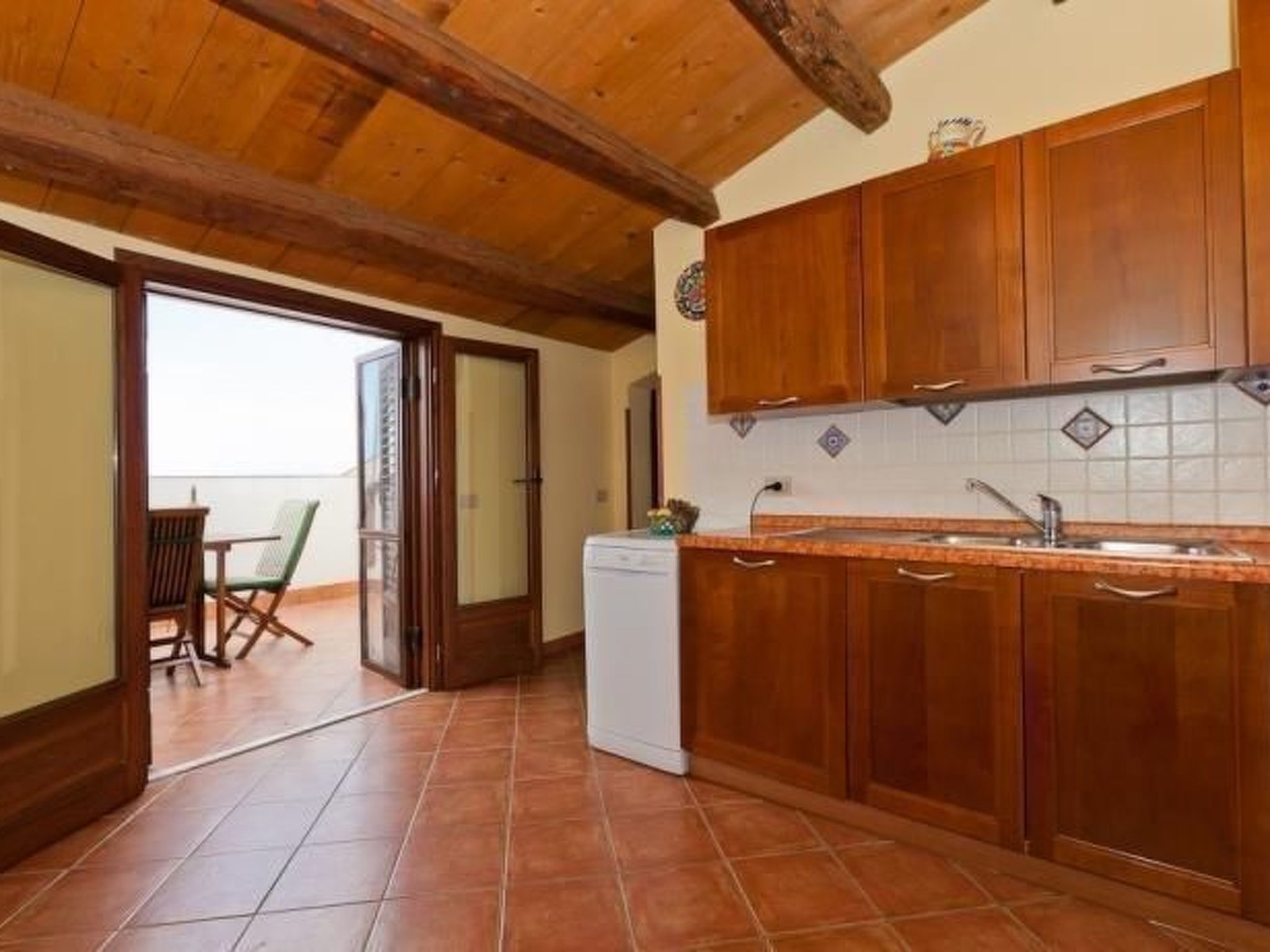 Terrasse des Zentrums-Binnen