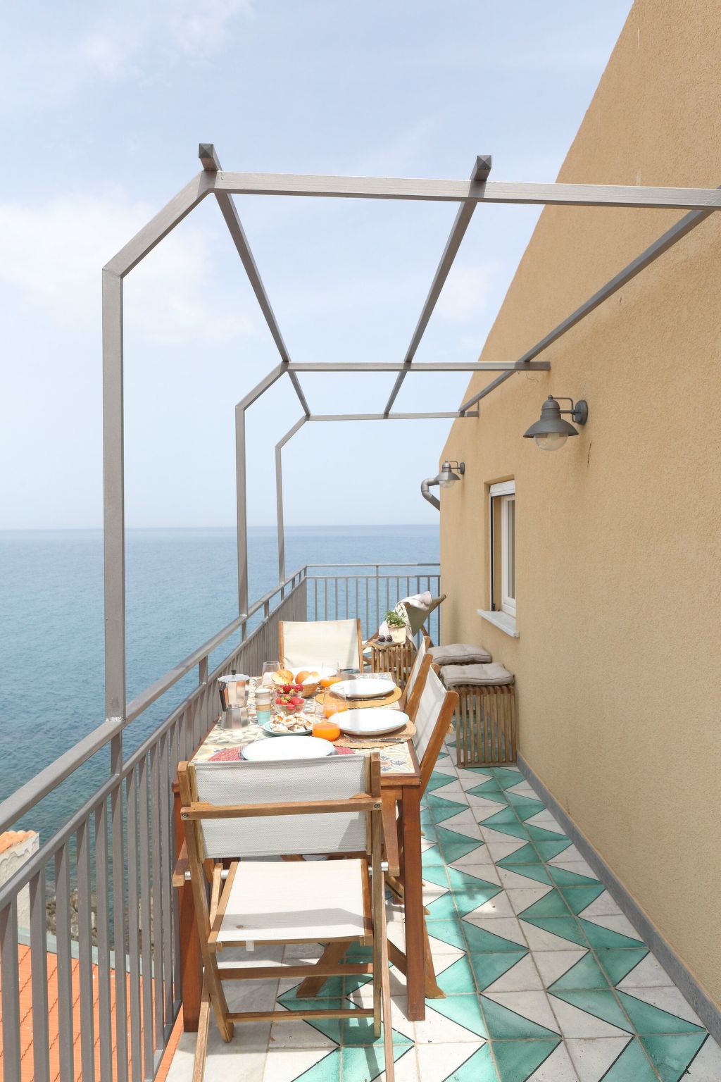 Charmante Wohnung in Cefalù mit Terrasse-Binnen