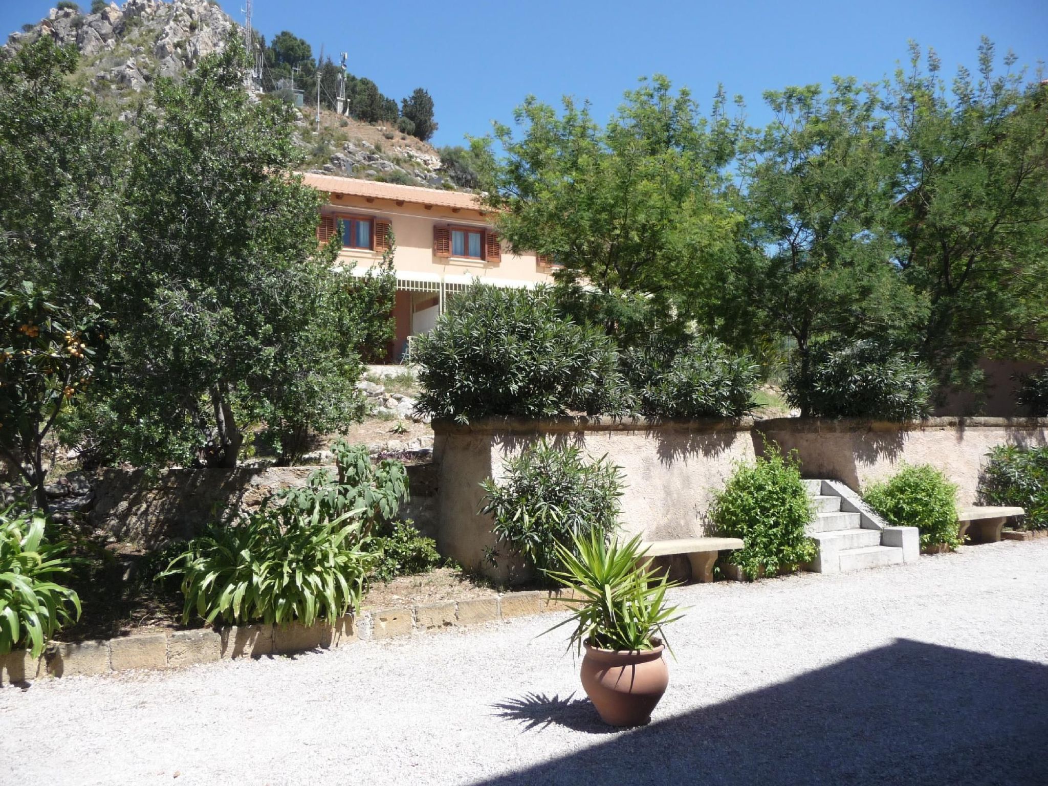 Manderino-Panoramasuite mit Park und Pool-Inside