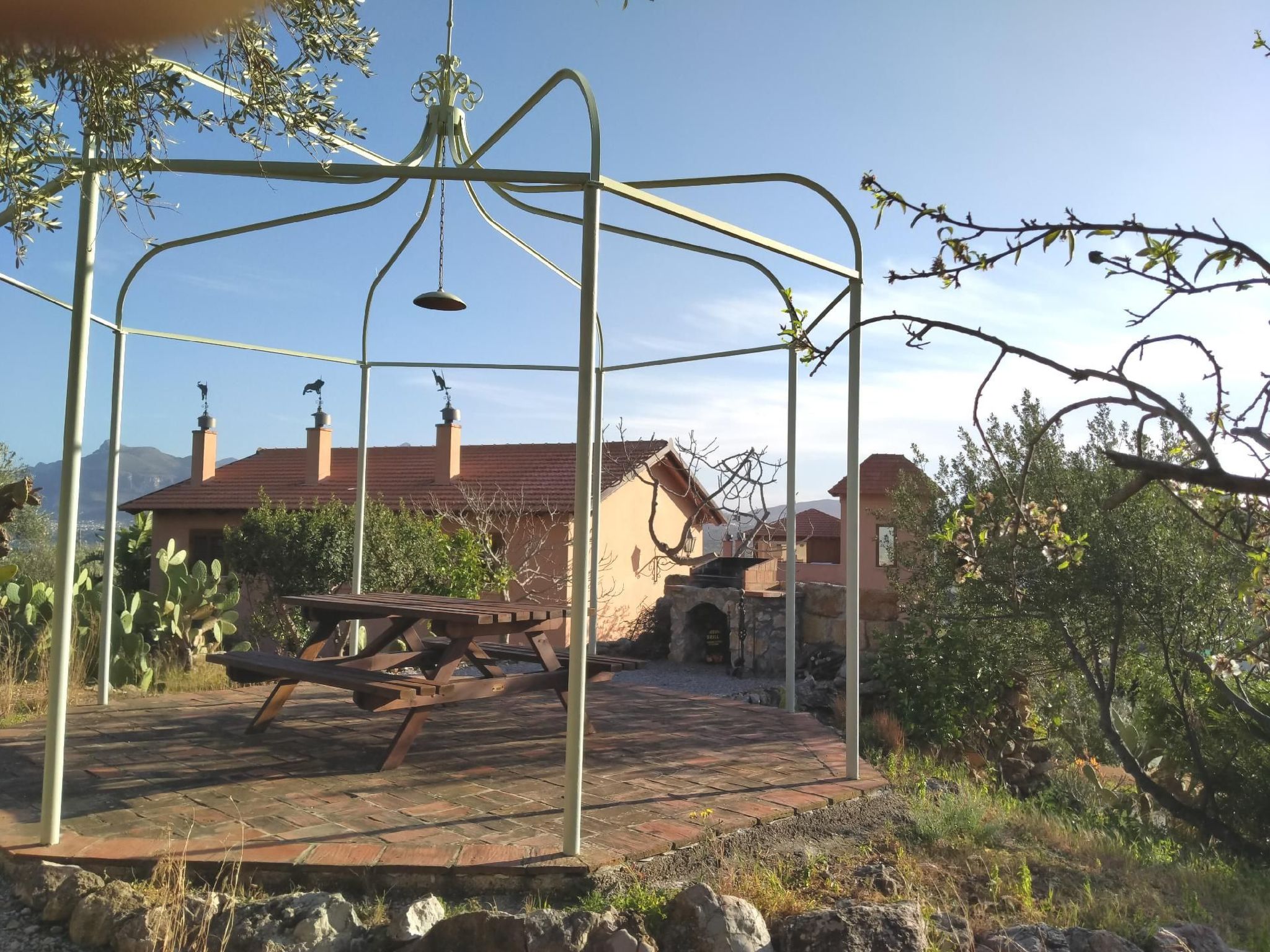 Manderino-Panoramasuite mit Park und Pool-Inside