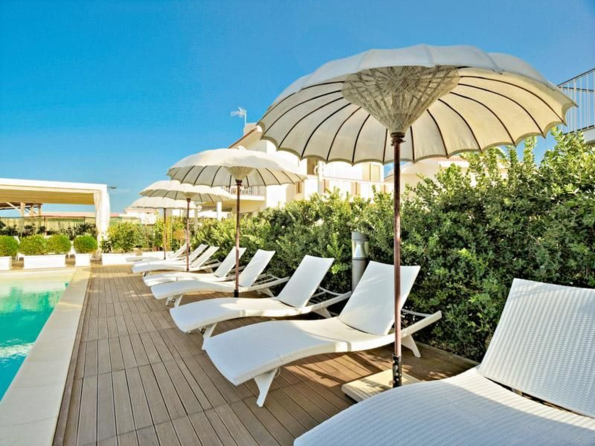 Wohnung mit Grill, Terrasse und Pool-Binnen