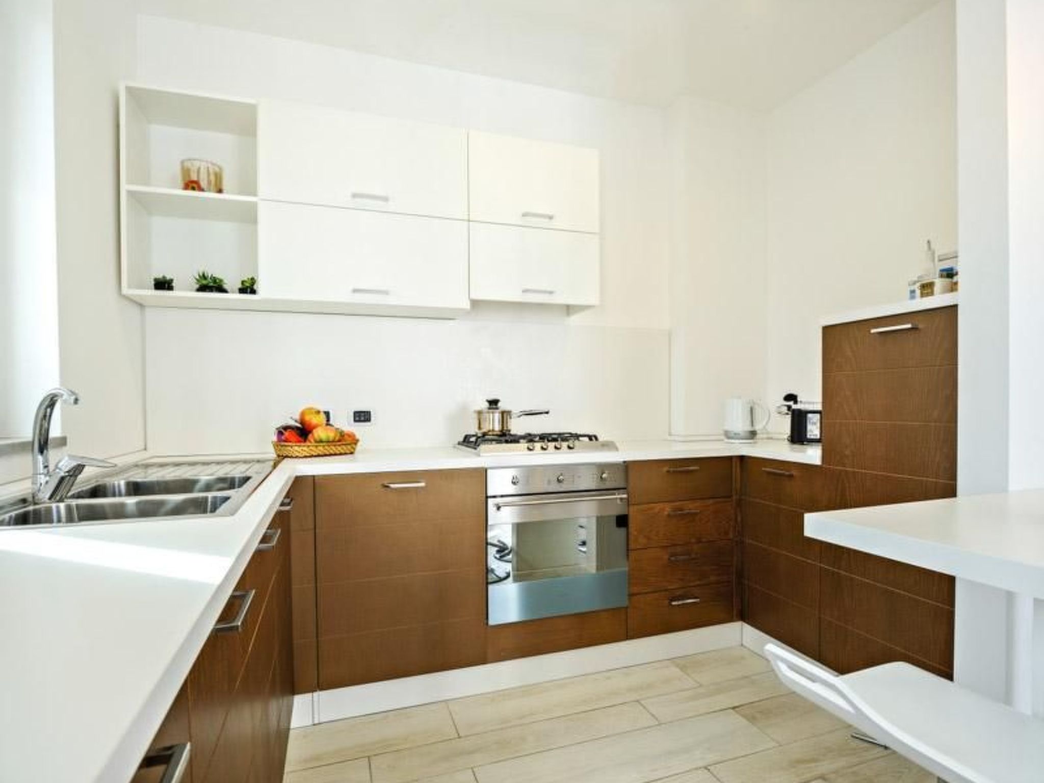 Wohnung mit Grill, Terrasse und Pool-Binnen