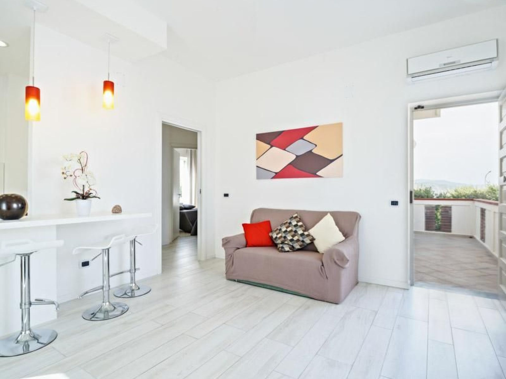 Wohnung mit Grill, Terrasse und Pool-Binnen