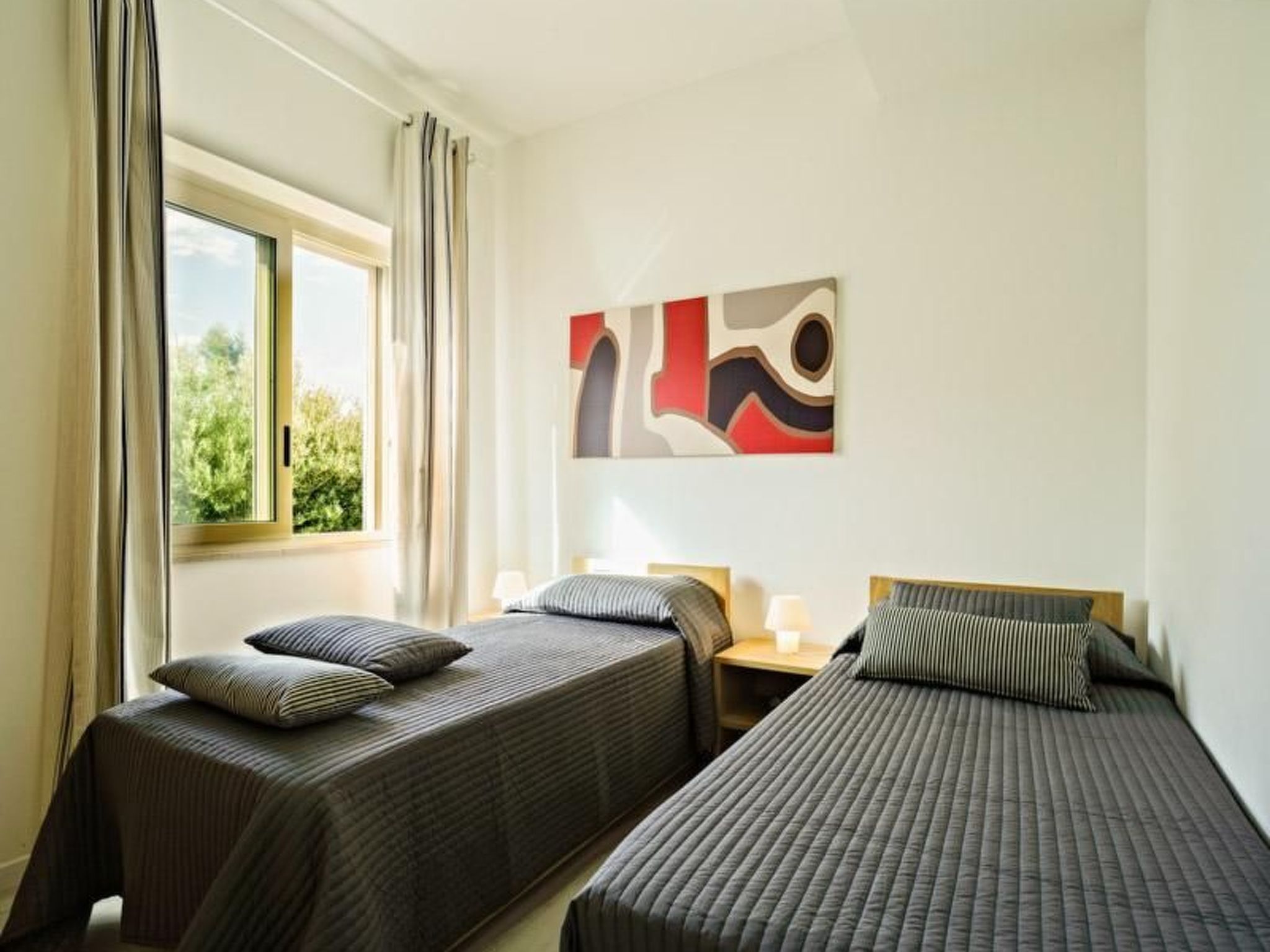 Wohnung mit Grill, Terrasse und Pool-Binnen