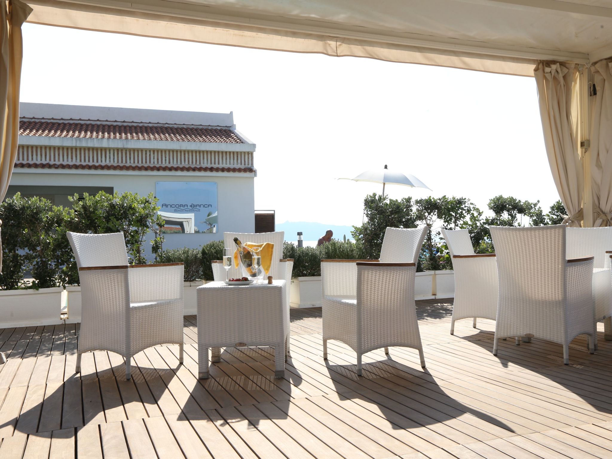 Wohnung mit Grill, Terrasse und Pool-Binnen