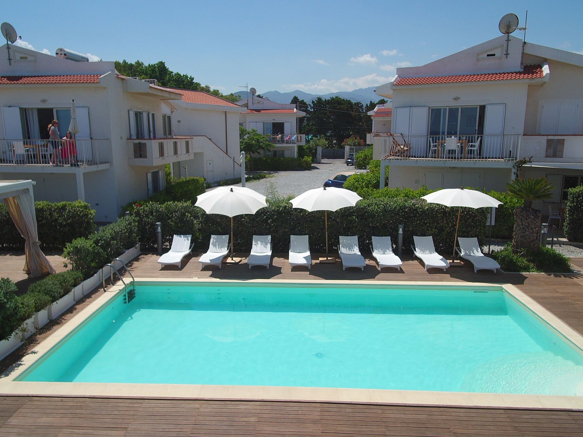 Wohnung mit Grill, Terrasse und Pool-Binnen