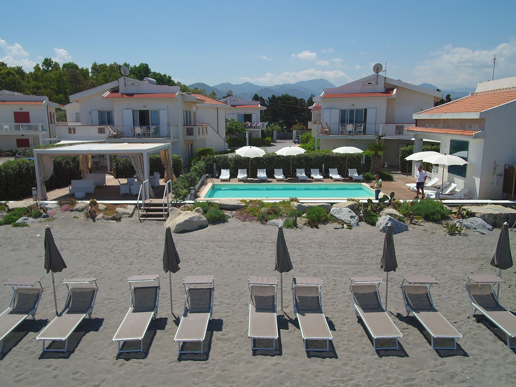 Wohnung mit Grill, Terrasse und Pool-Binnen