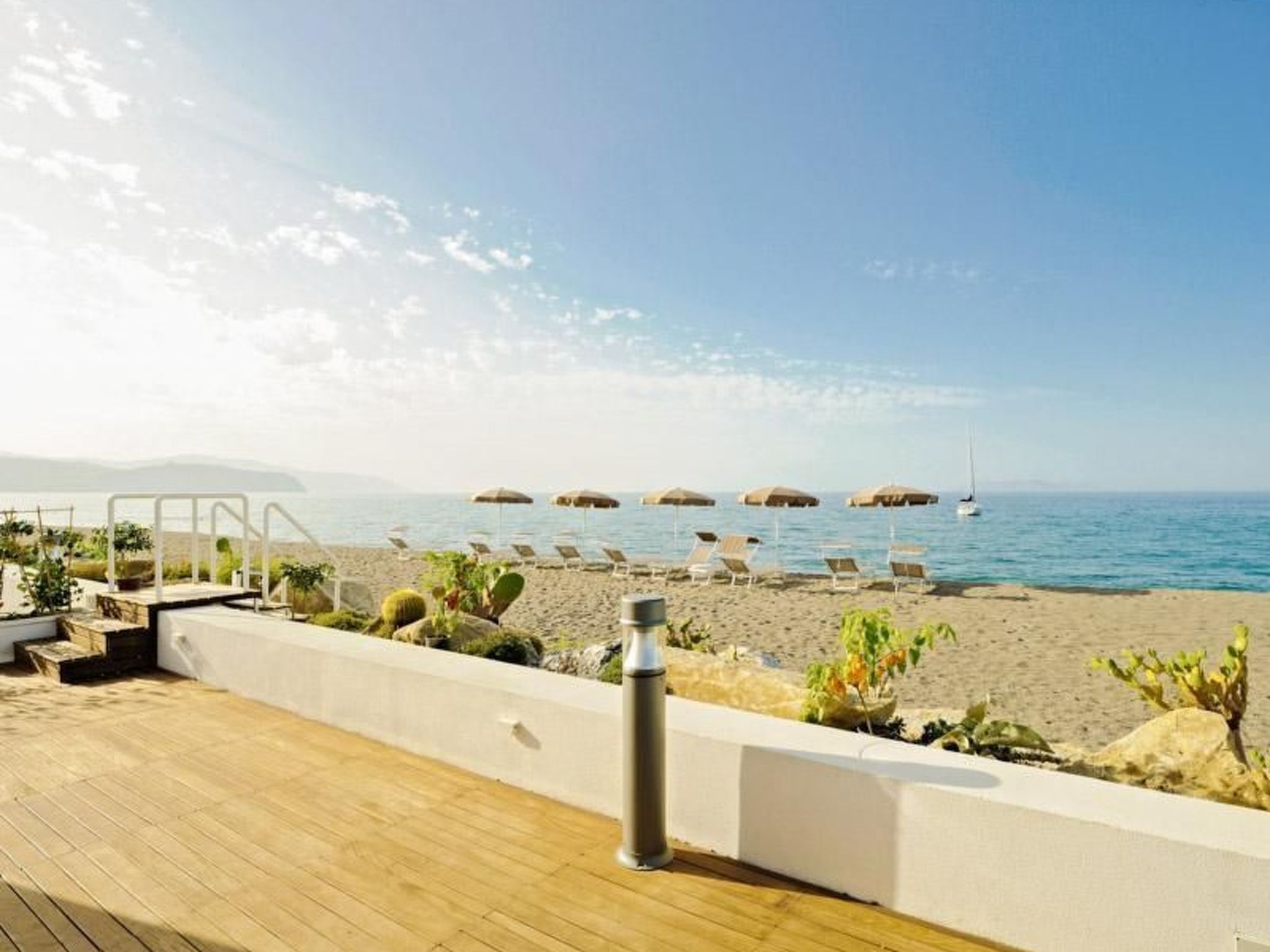 Schöne Ferienwohnung am Meer-Binnen