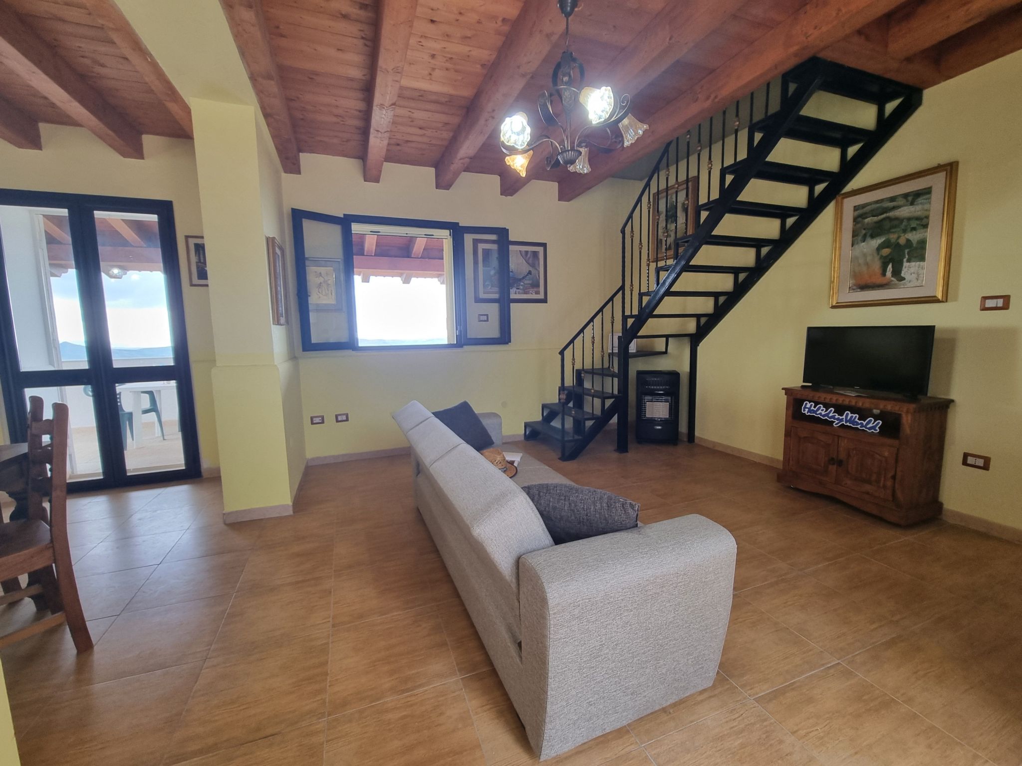 Villa Veranda Panoramica von Holiday World-Dedans