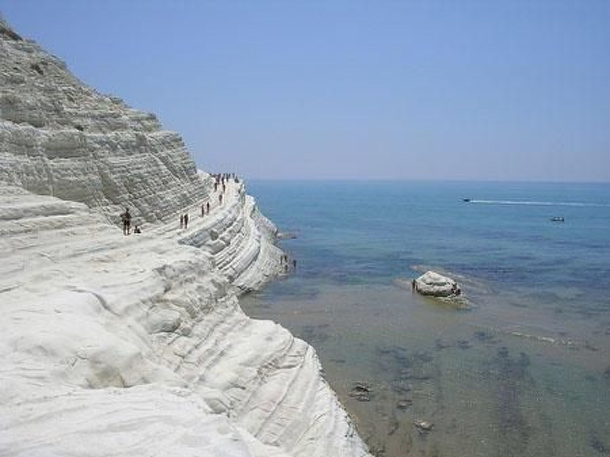 Wohnung an der Scala dei Turchi-Inside