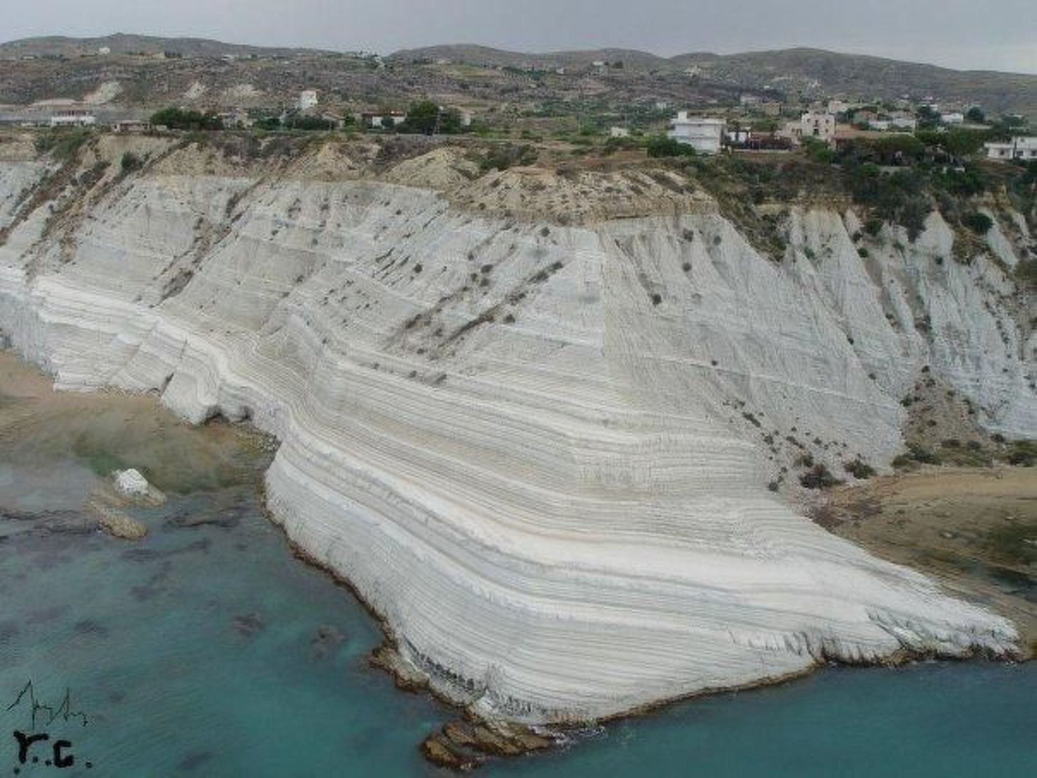 Wohnung an der Scala dei Turchi-Inside
