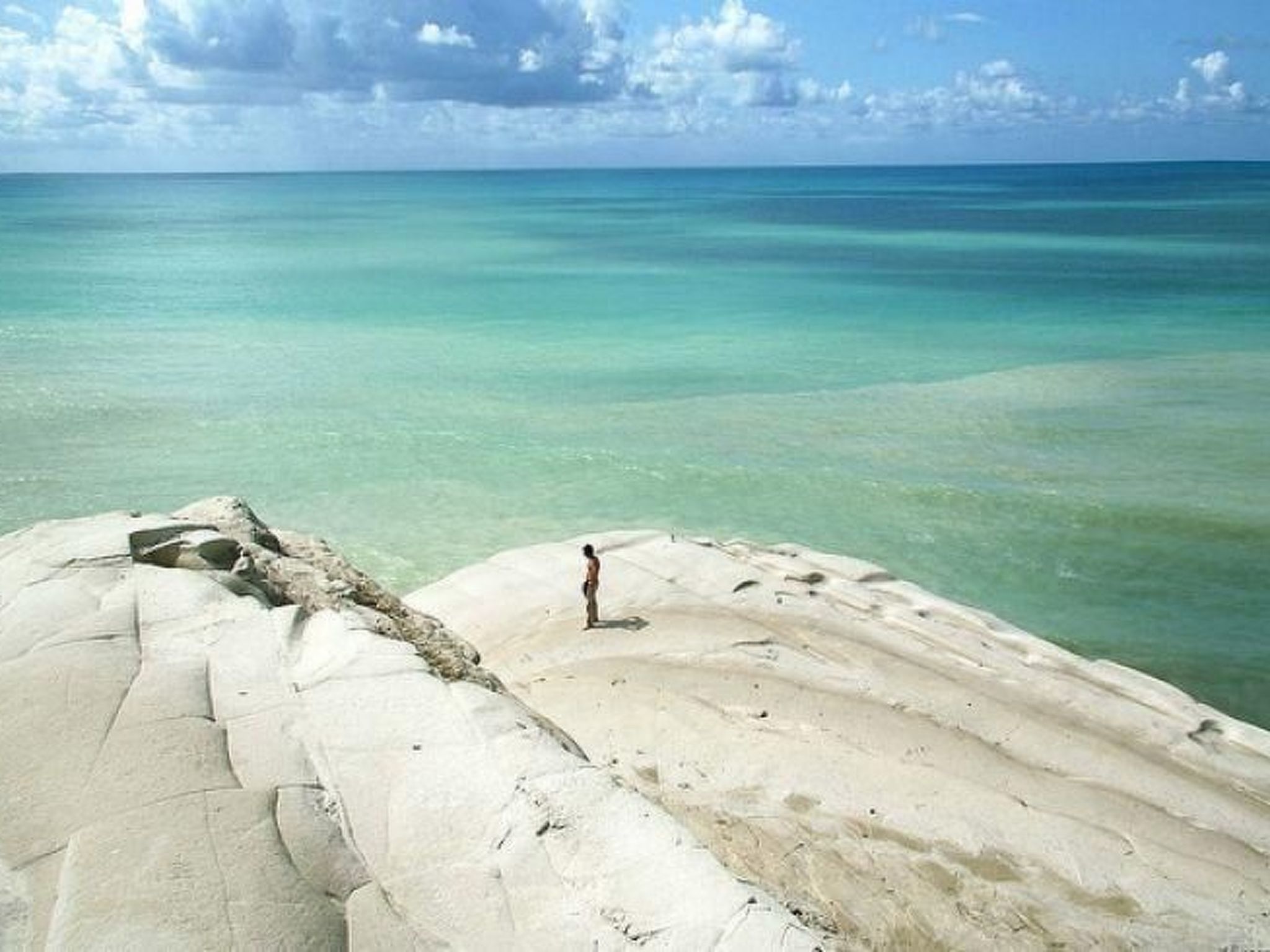 Wohnung an der Scala dei Turchi-Inside