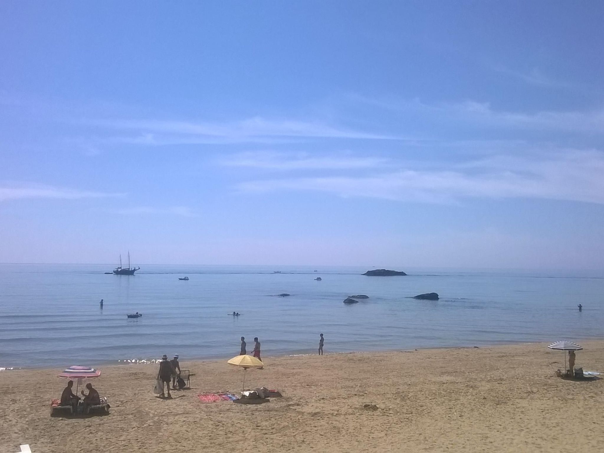 Wohnung an der Scala dei Turchi-Inside