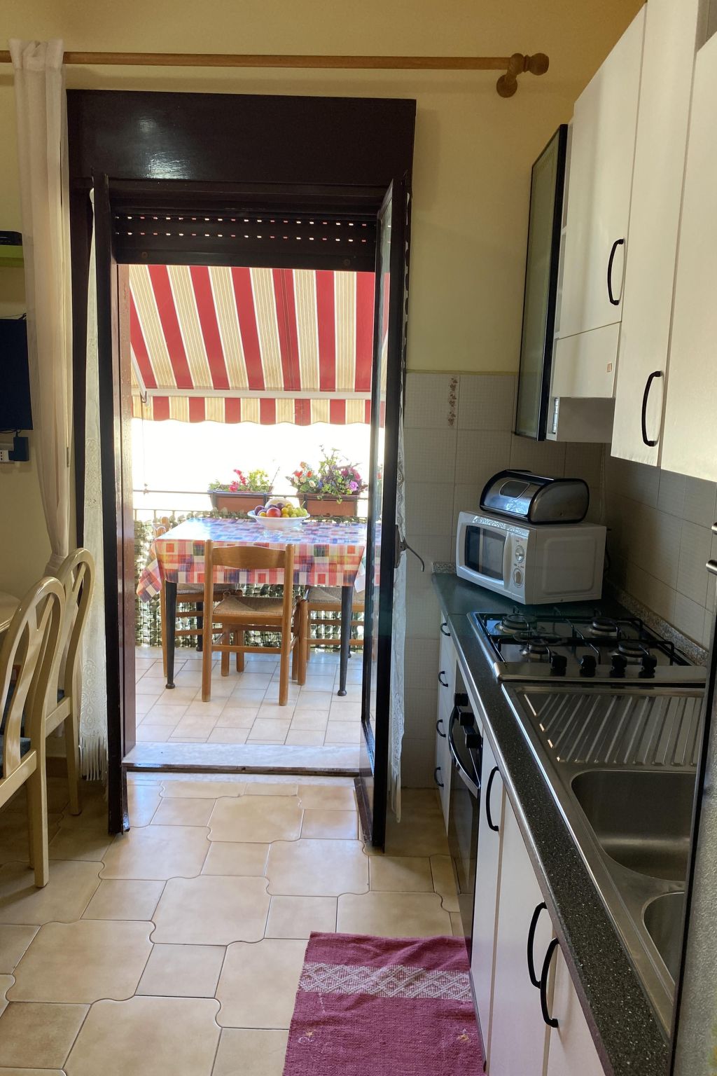 Wohnung an der Scala dei Turchi-Inside