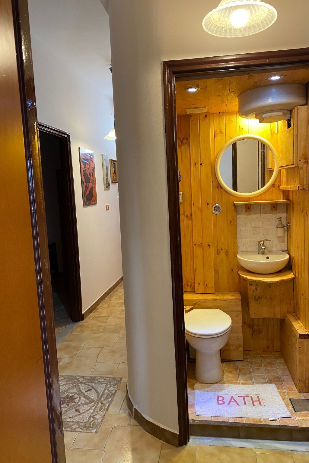 Wohnung an der Scala dei Turchi-Inside