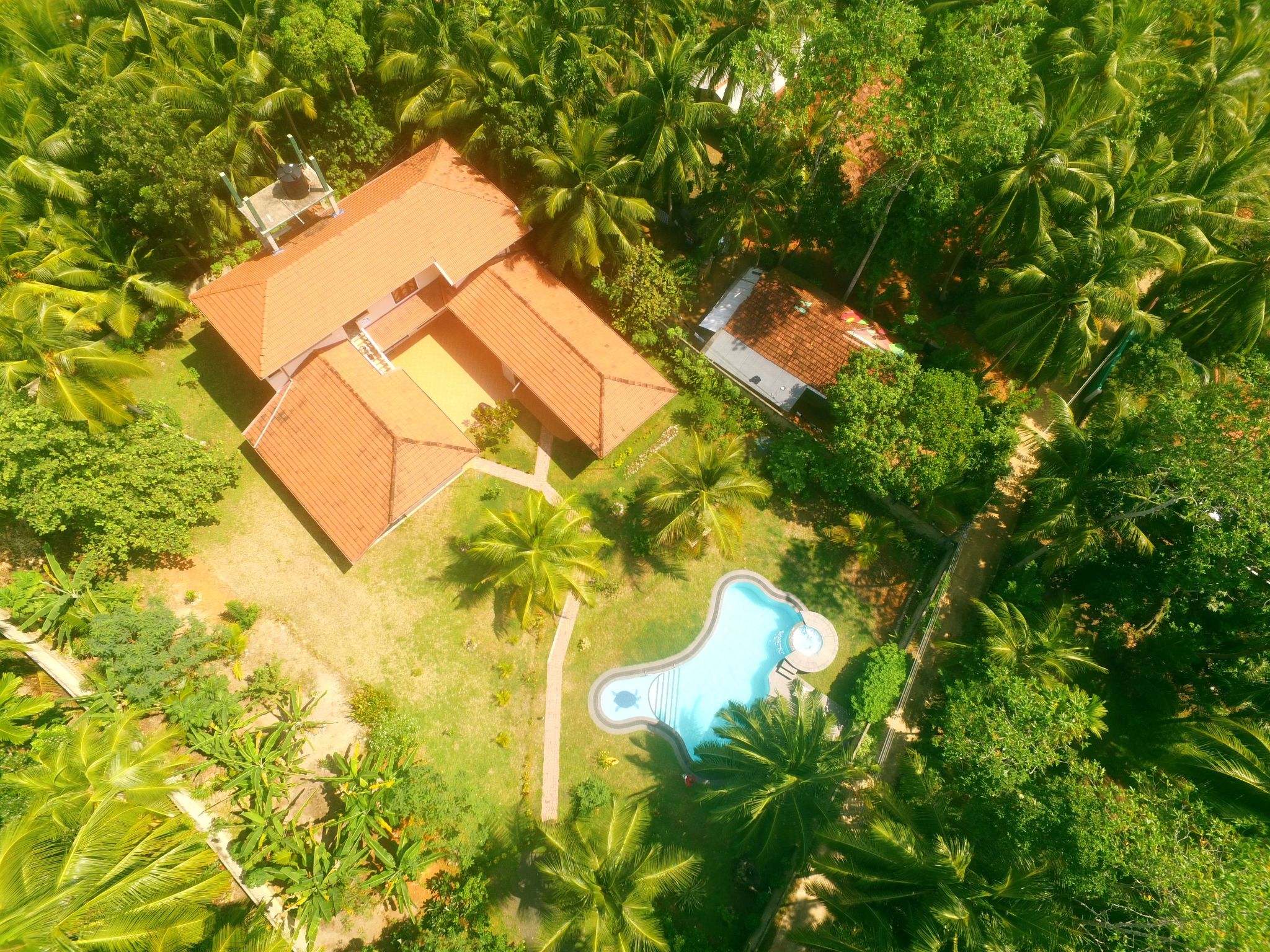 Maison in Habaraduwa mit Eigener Terrasse – Vue aérienne, photo 40 sur 50