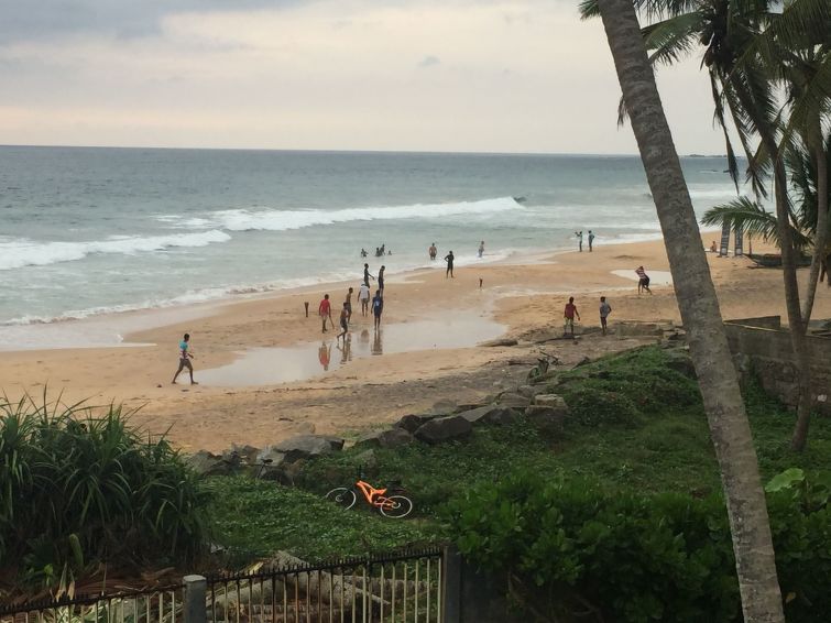 Doppelhaushälfte Yang Der Villa Kandu, Direkt Am Strand Von Hikkaduwa In Sri La - Hikkaduwa