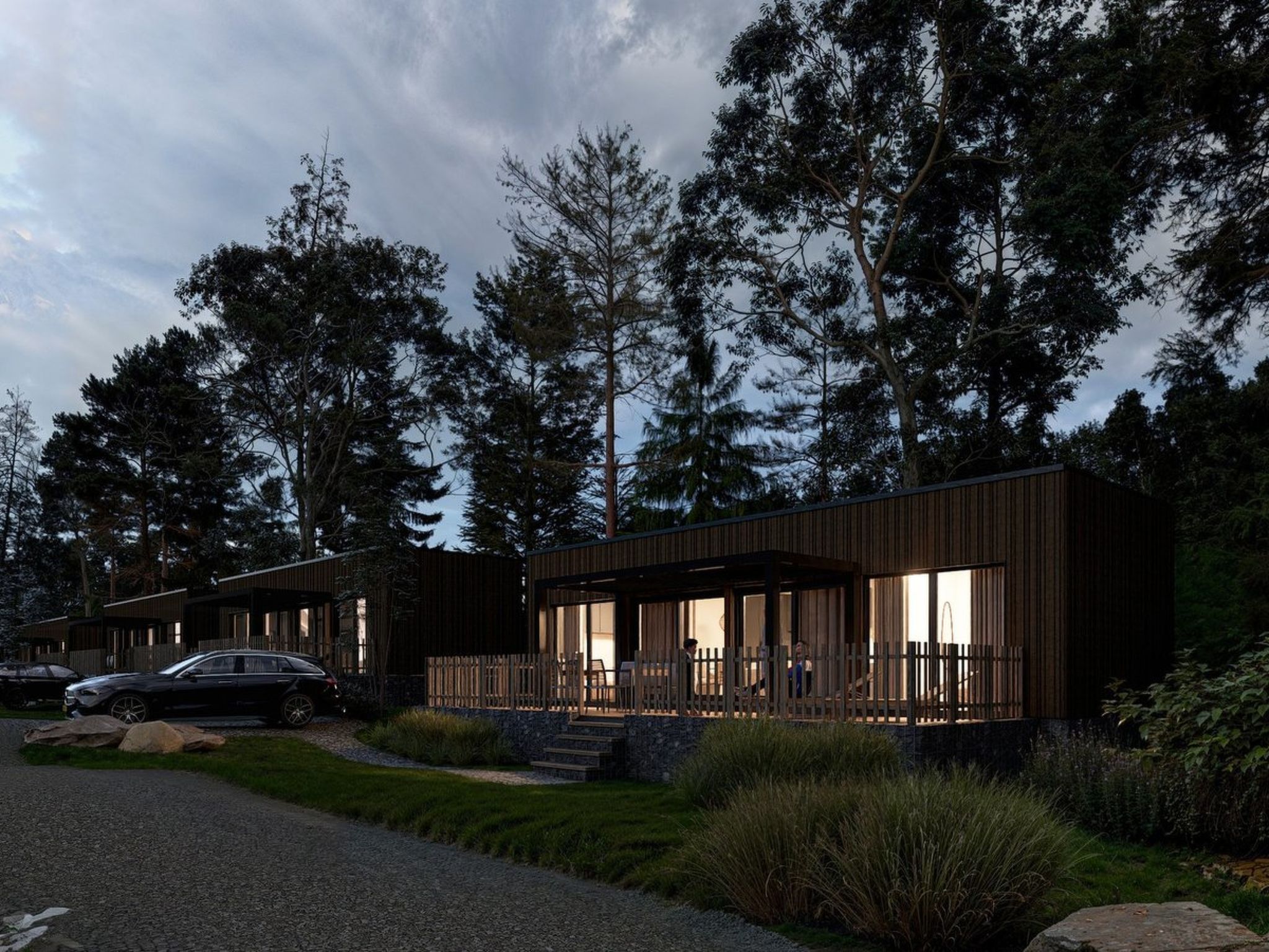 Resort Walsdorf - Panorama Lodge - Buiten