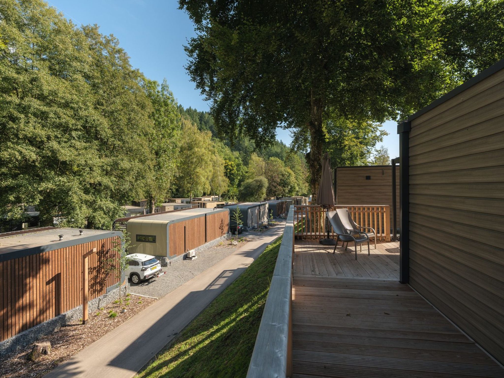Resort Walsdorf - Sauwer Lodge | 4p - Buiten