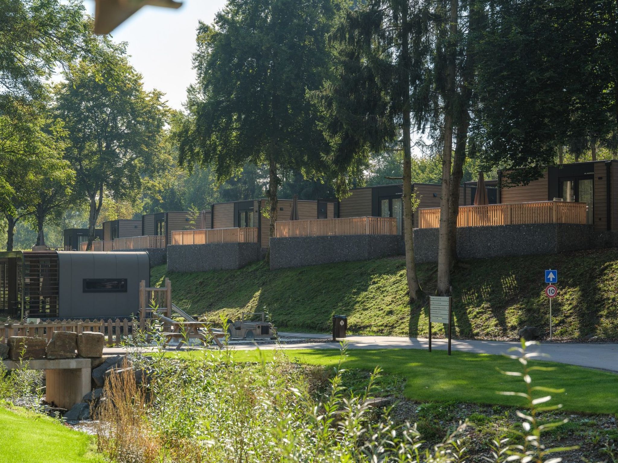 Resort Walsdorf - Sauwer Lodge | 4p - Buiten