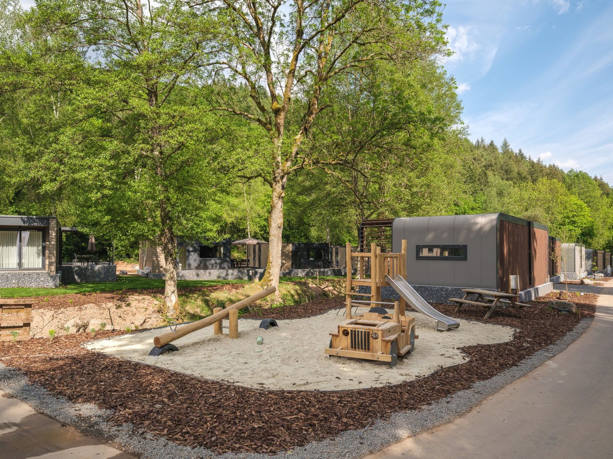 Resort Walsdorf - Sauwer Lodge | 4p - Buiten