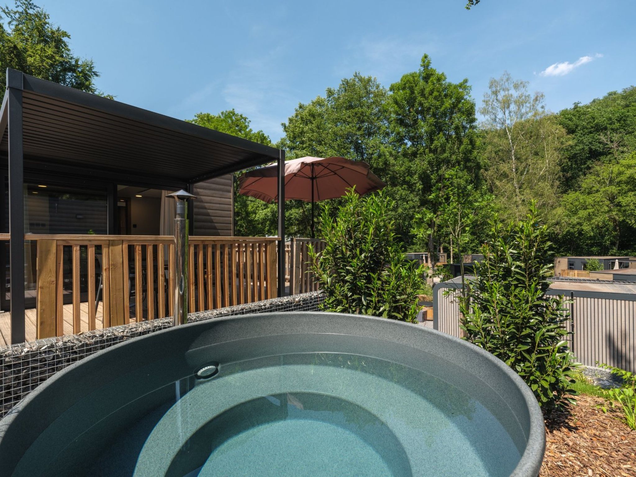 Resort Walsdorf - Sauwer Lodge hottub | 4p