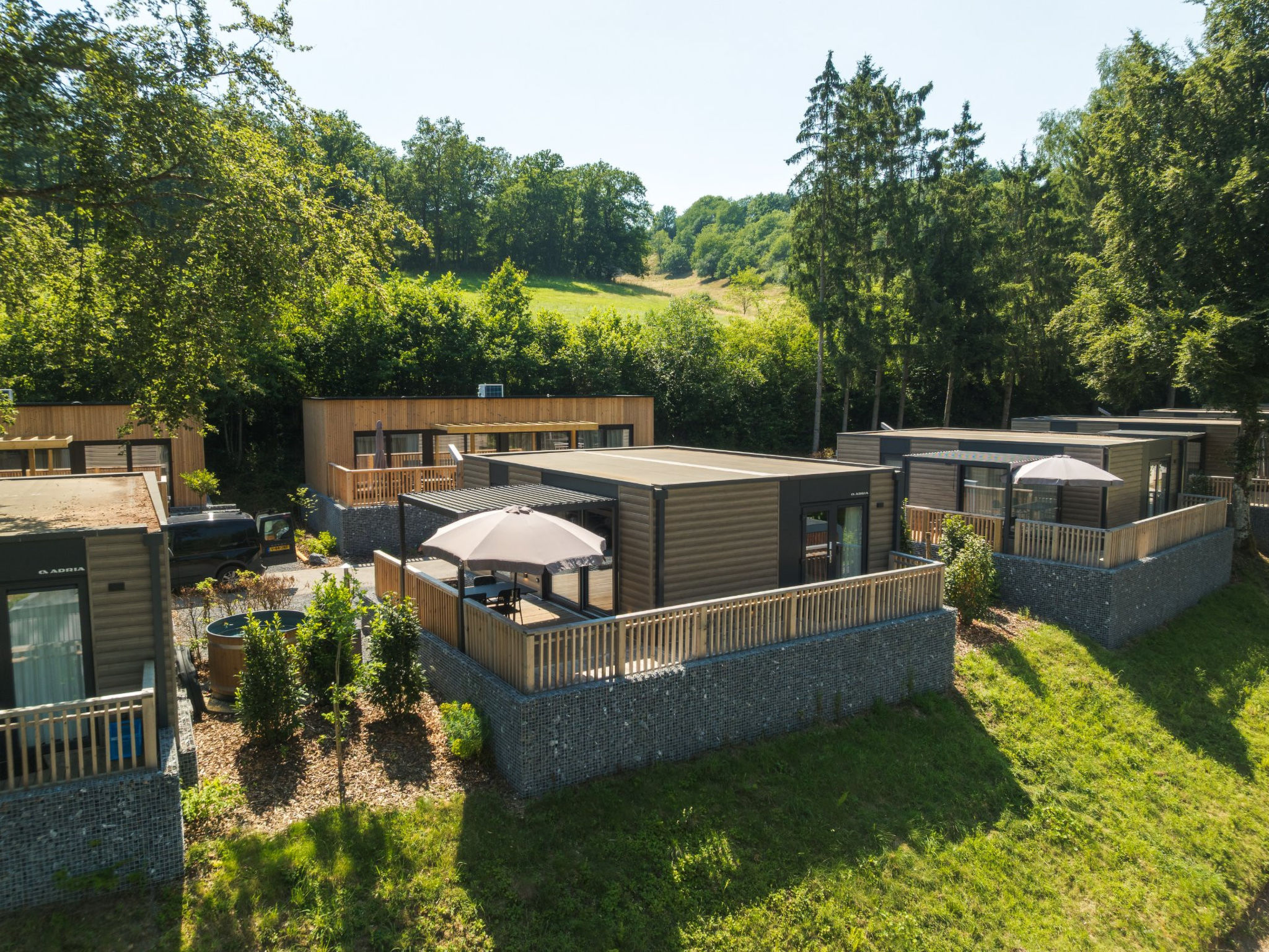 Resort Walsdorf - Sauwer Lodge hottub | 4p - Binnen