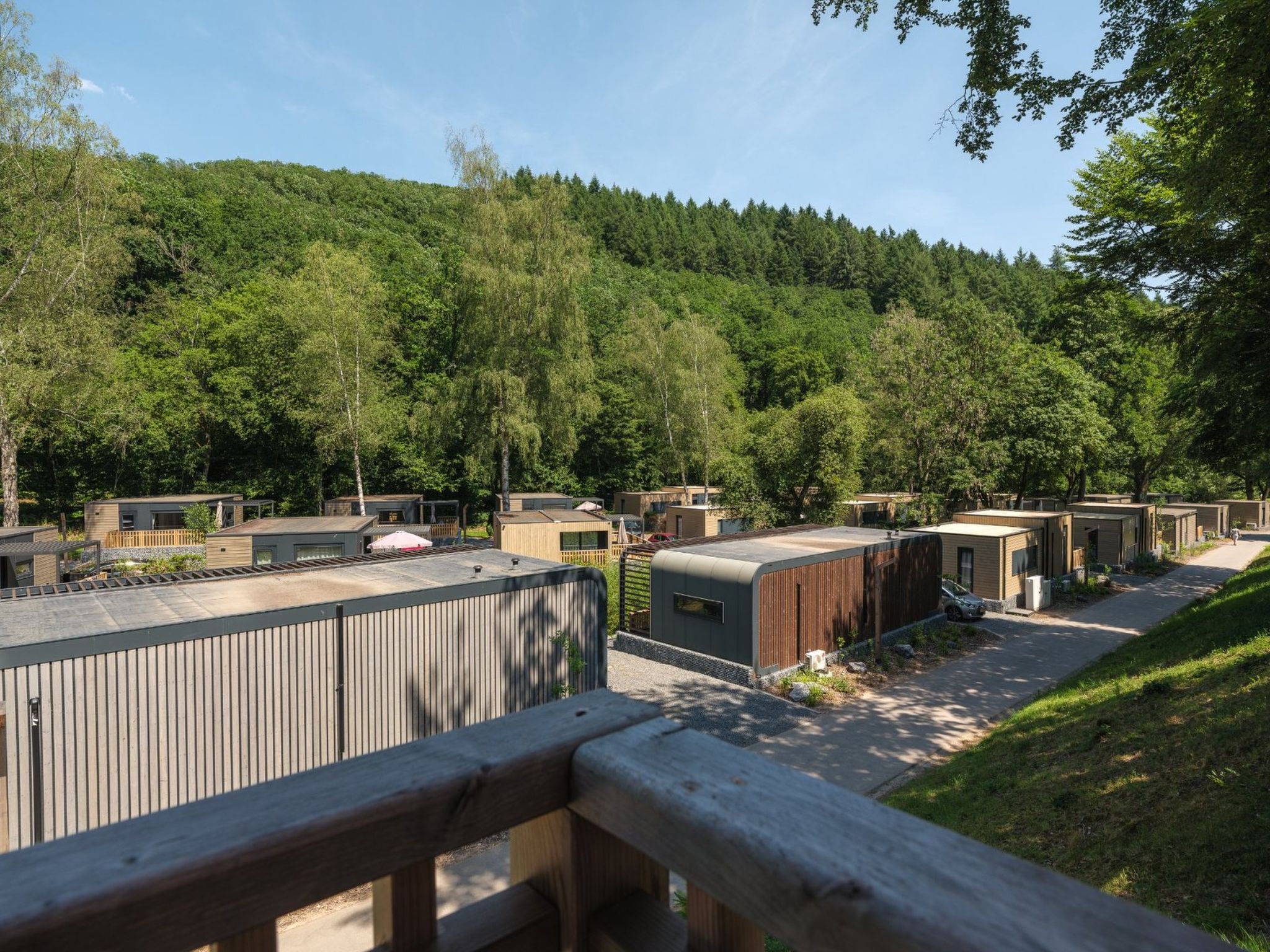 Resort Walsdorf - Sauwer Lodge hottub | 4p - Buiten