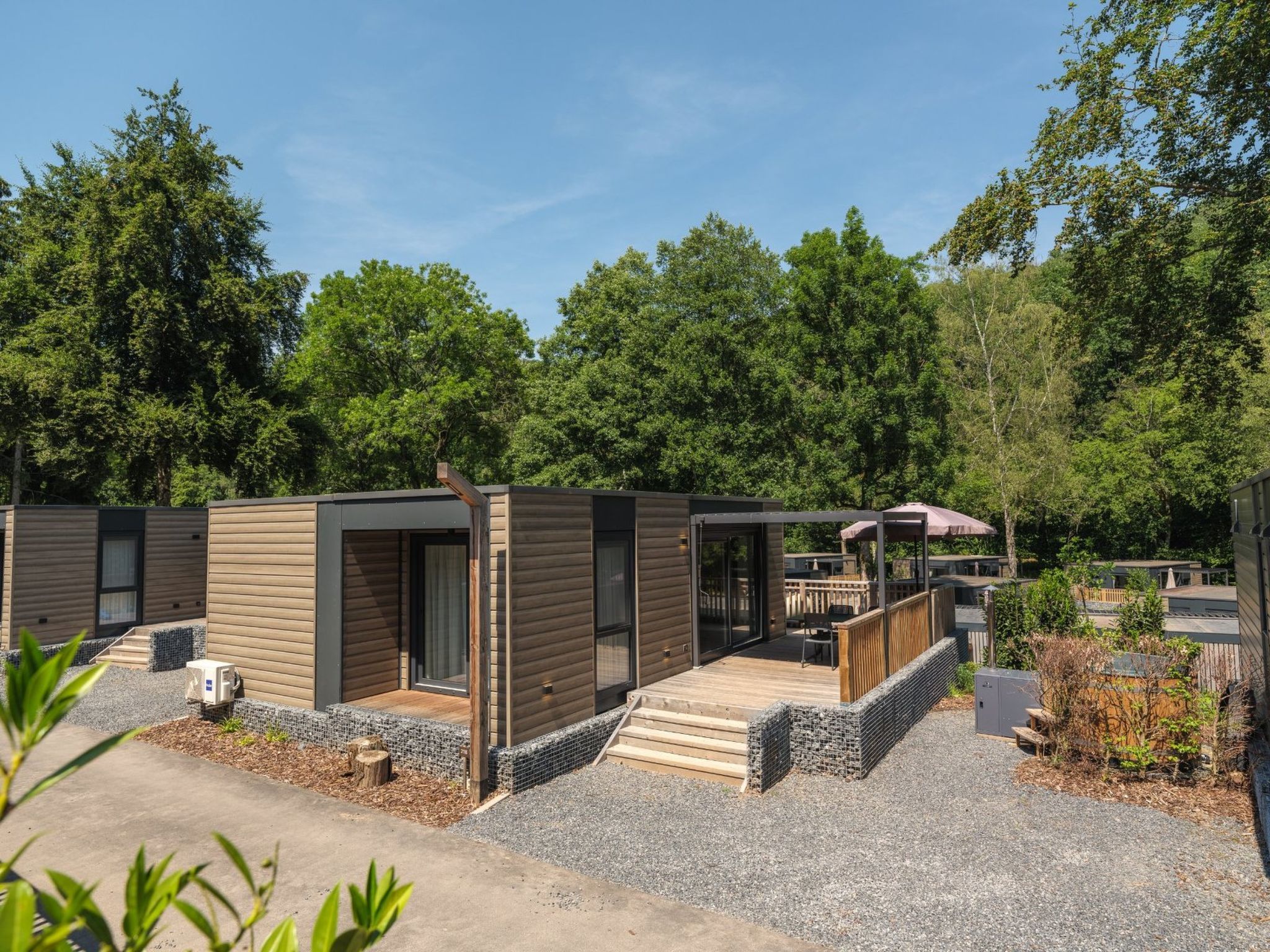 Resort Walsdorf - Sauwer Lodge hottub | 4p - Buiten