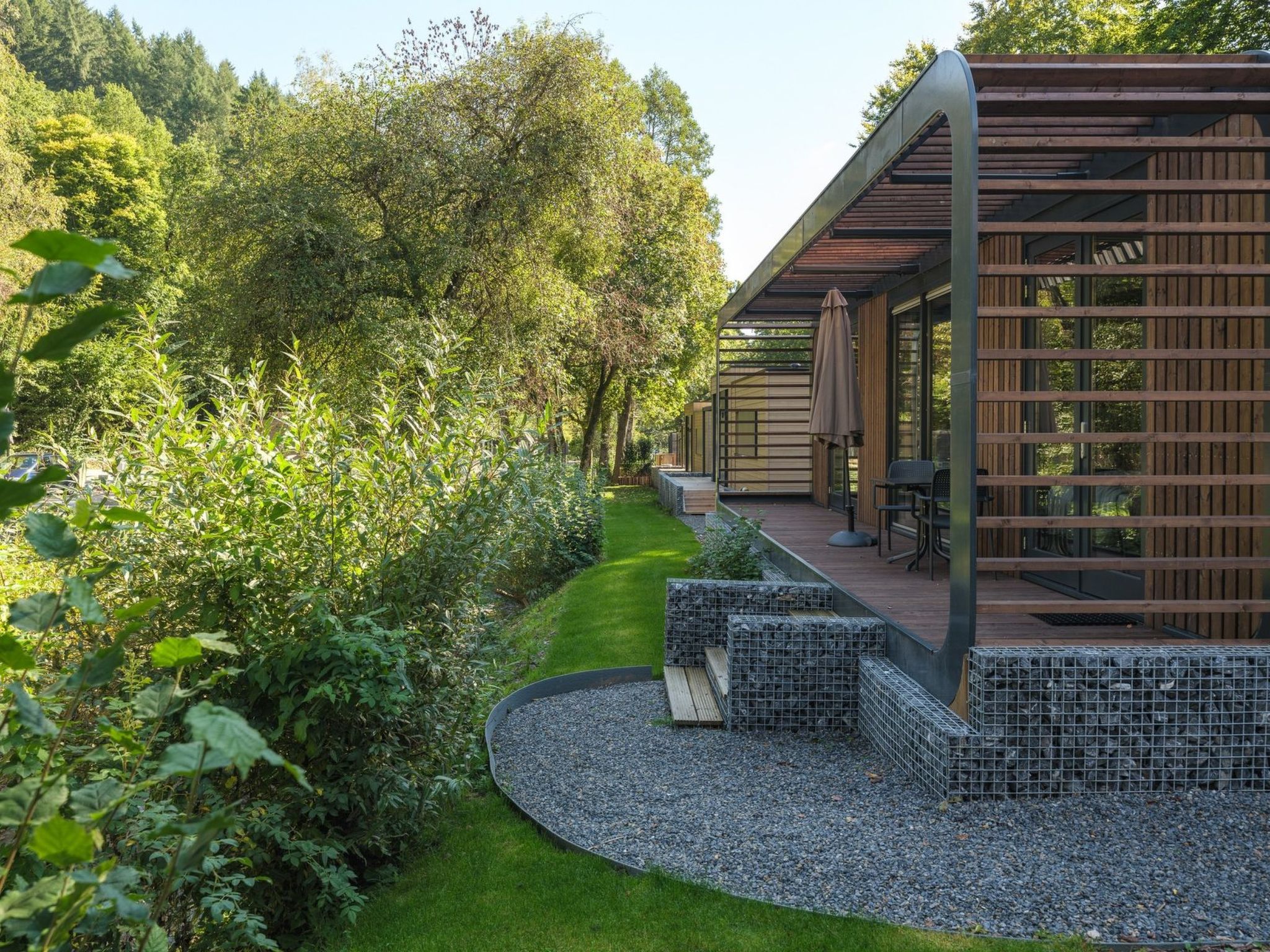 Resort Walsdorf - Wellness Lodge hottub & sauna - Outside