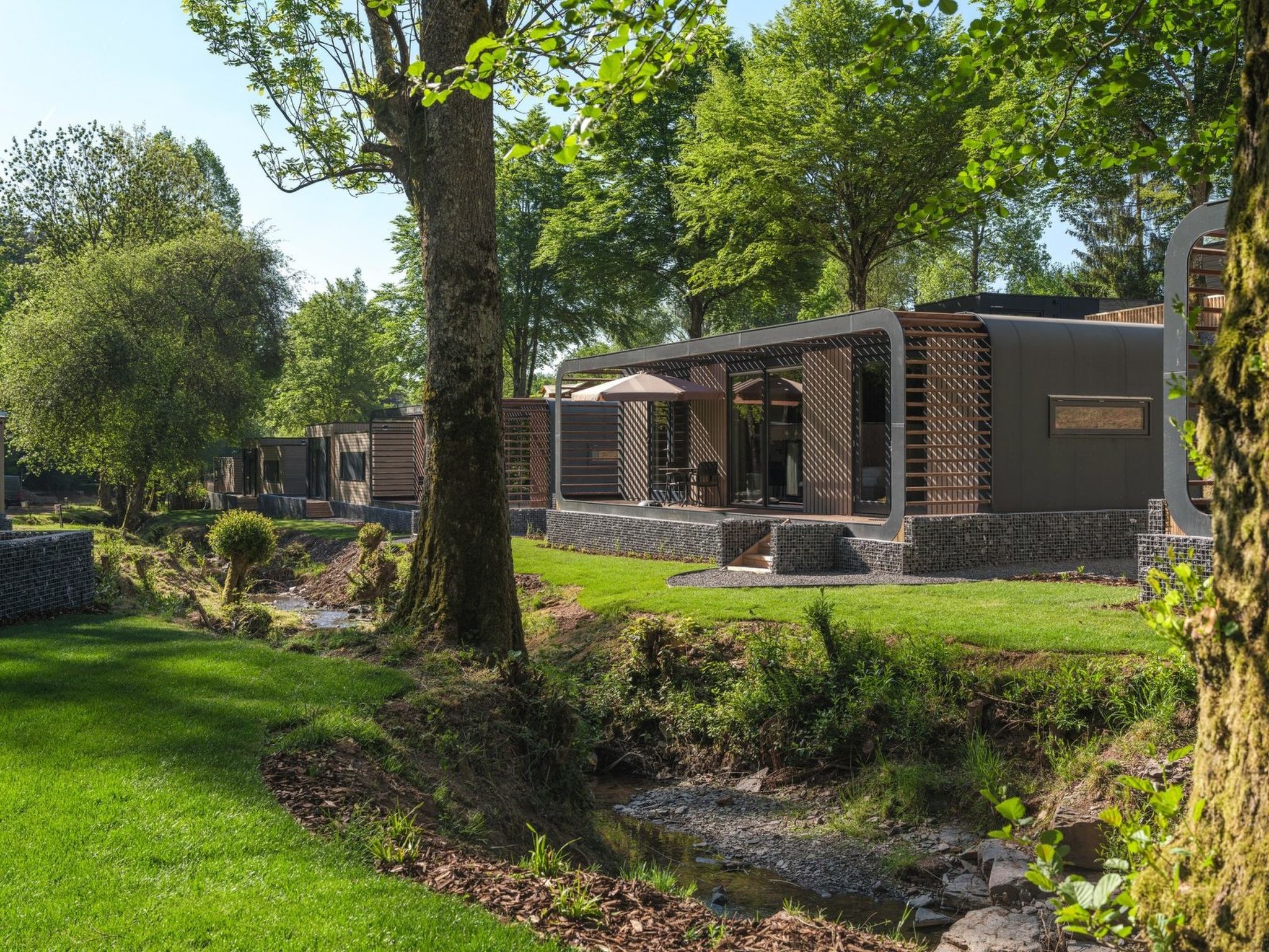 Resort Walsdorf - Wellness Lodge hottub & sauna - Outside